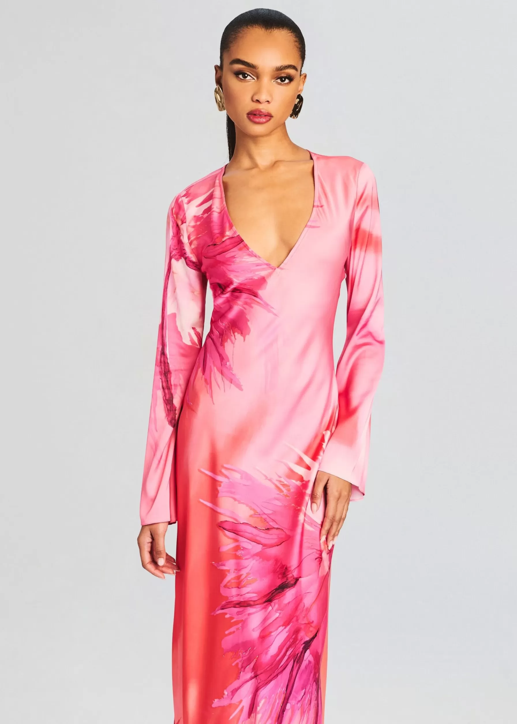 Retrofete Abira Long Dress Pink Online