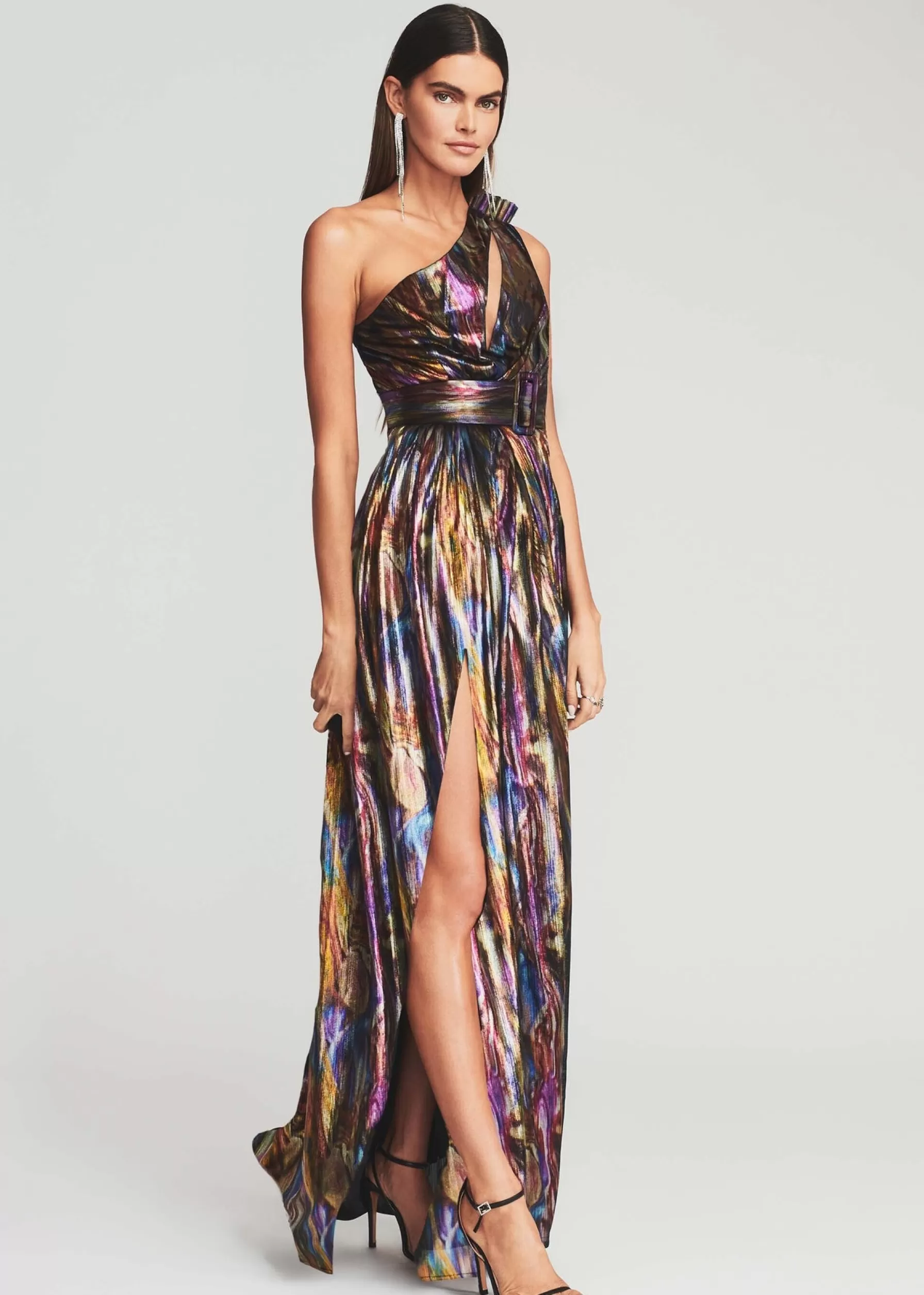 Retrofete Andrea Maxi Dress Oil Spill Outlet