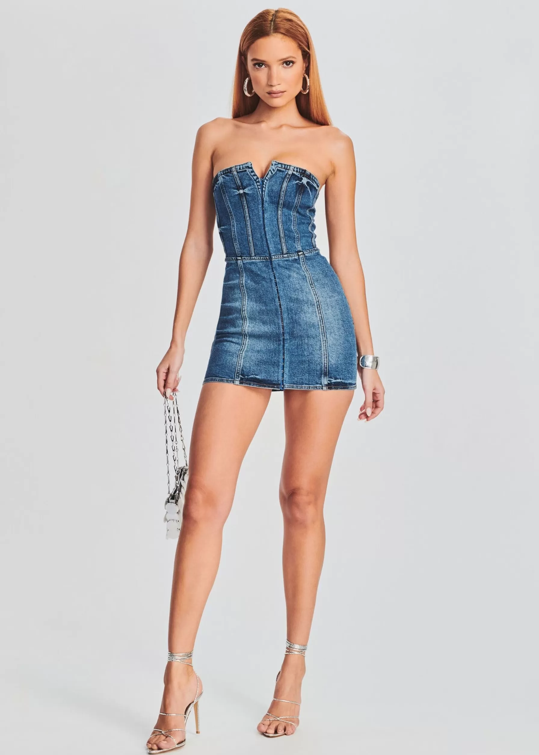 Retrofete Andreia Denim Dress Bailey Best Sale