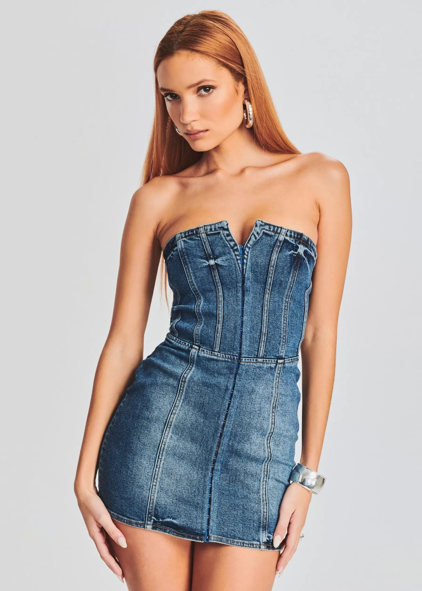 Retrofete Andreia Denim Dress Bailey Best Sale