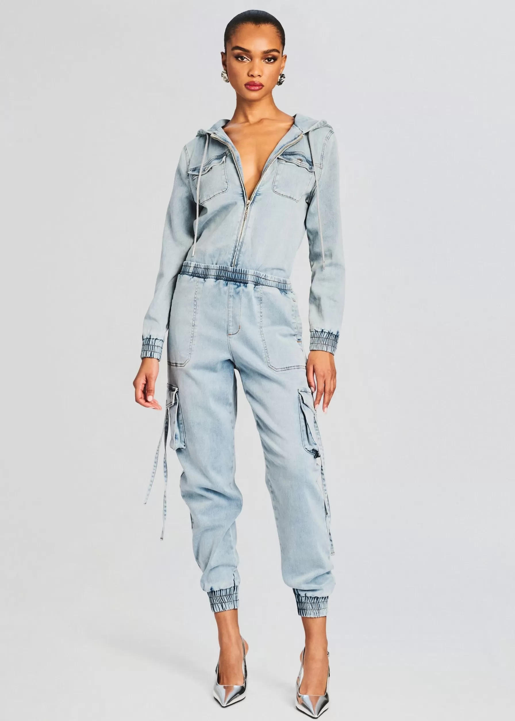 Retrofete Annina Jumpsuit Coastline Terry New