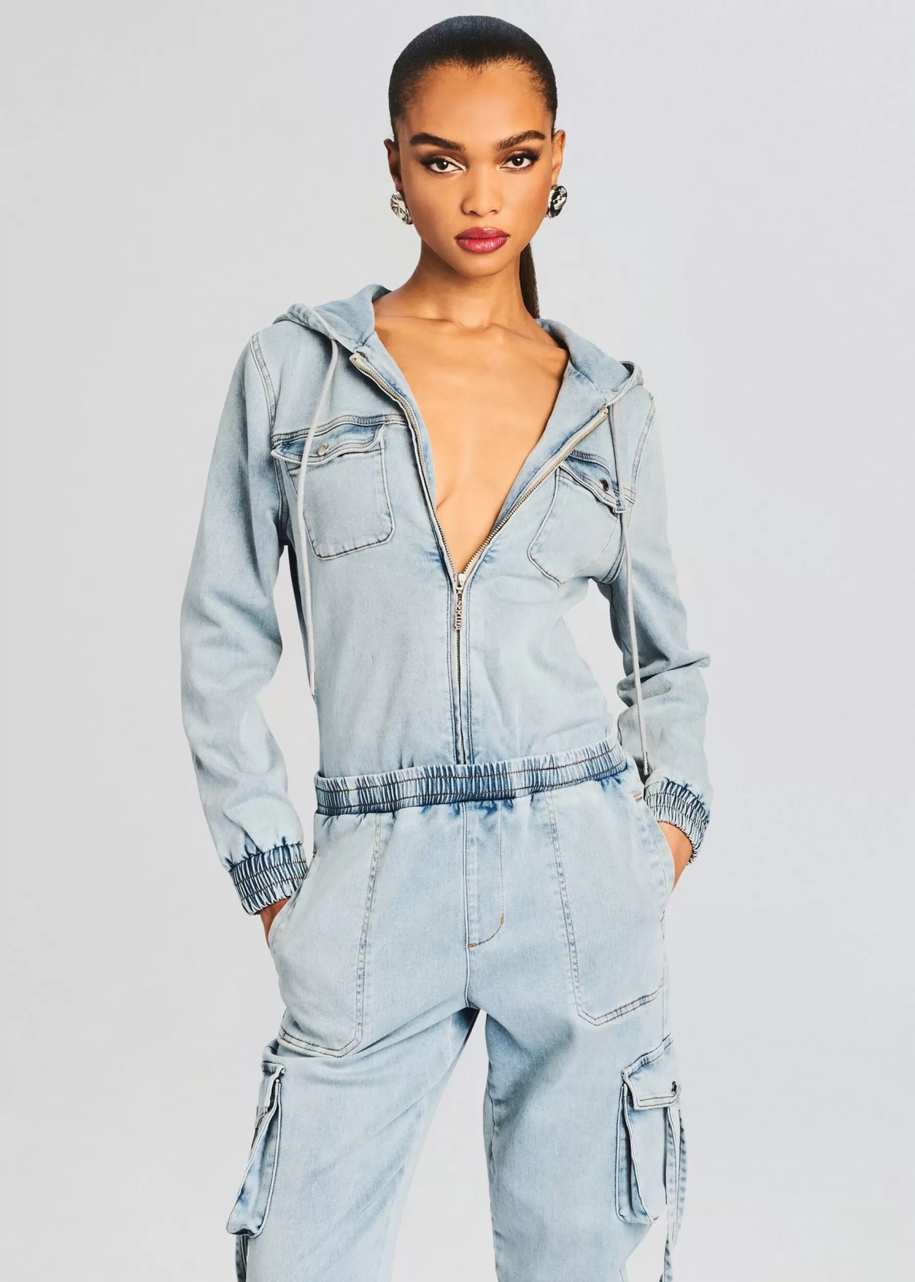 Retrofete Annina Jumpsuit Coastline Terry New