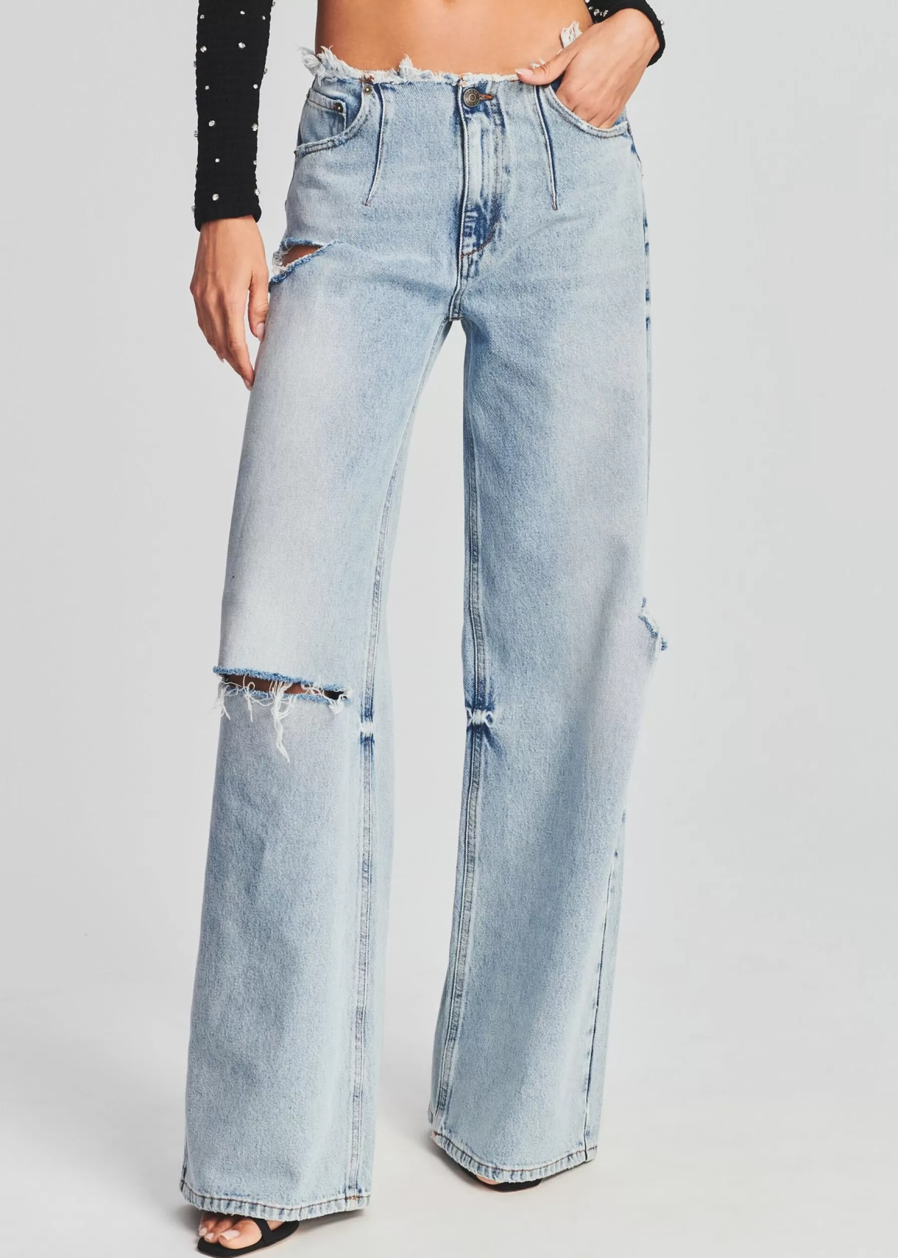 Retrofete Aston Wide Leg Jean Coastline Best Sale