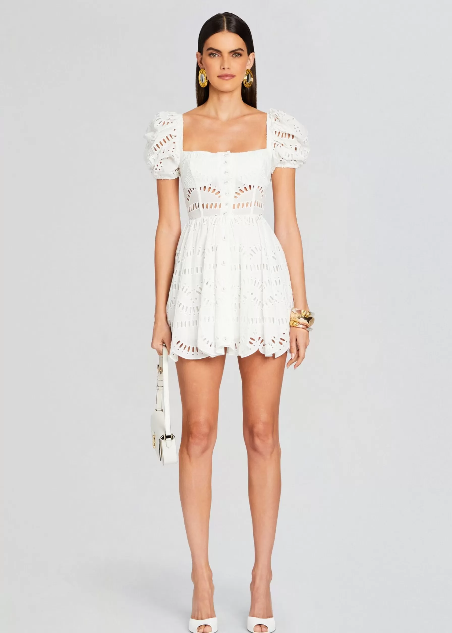 Retrofete Ayiak Short Dress White Samoa Store