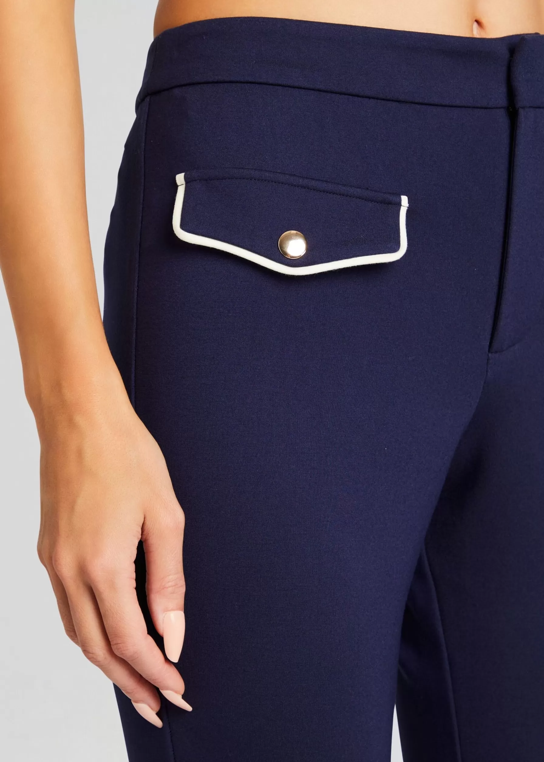 Retrofete Basil Capri Pant Navy Hot