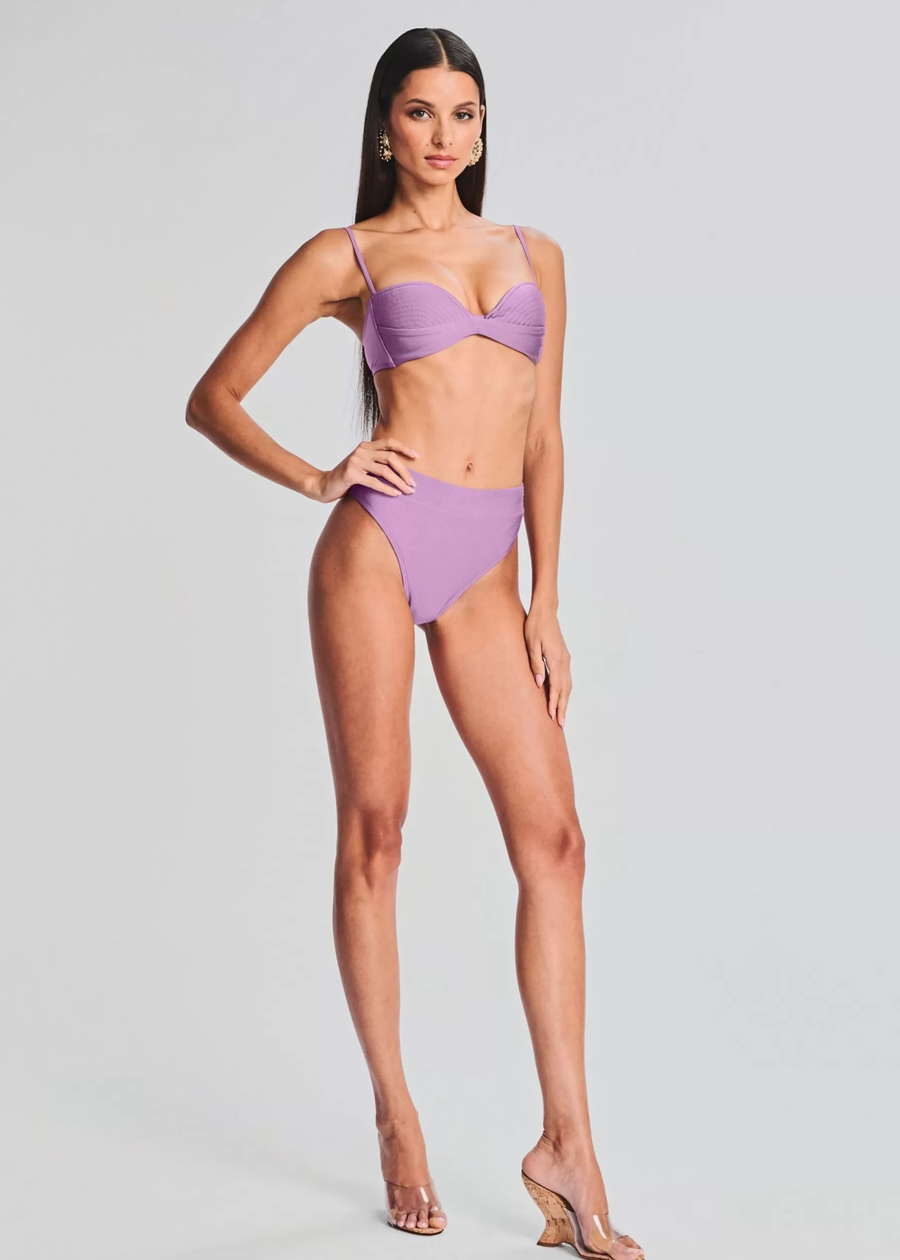 Retrofete Bertha Bikini Bottom Lilac Purple Store