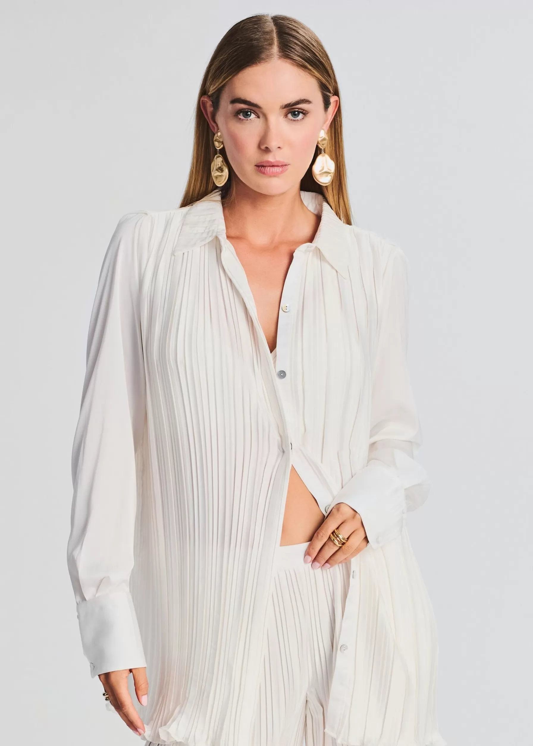 Retrofete Bree Shirt White Hot