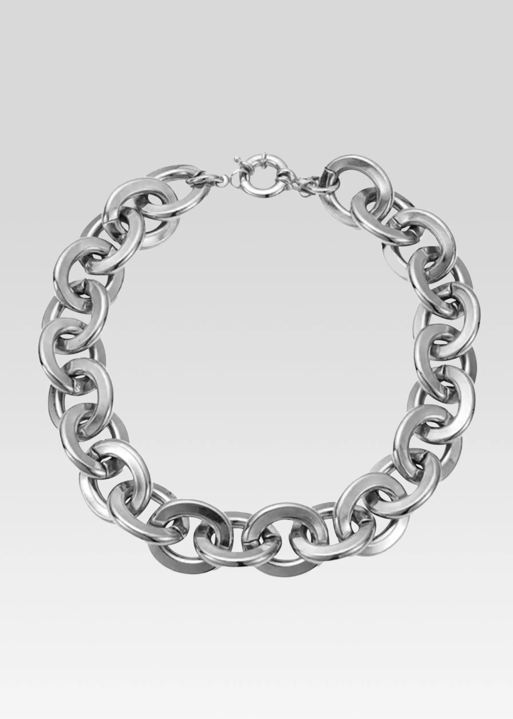 Retrofete Brock Necklace Silver New