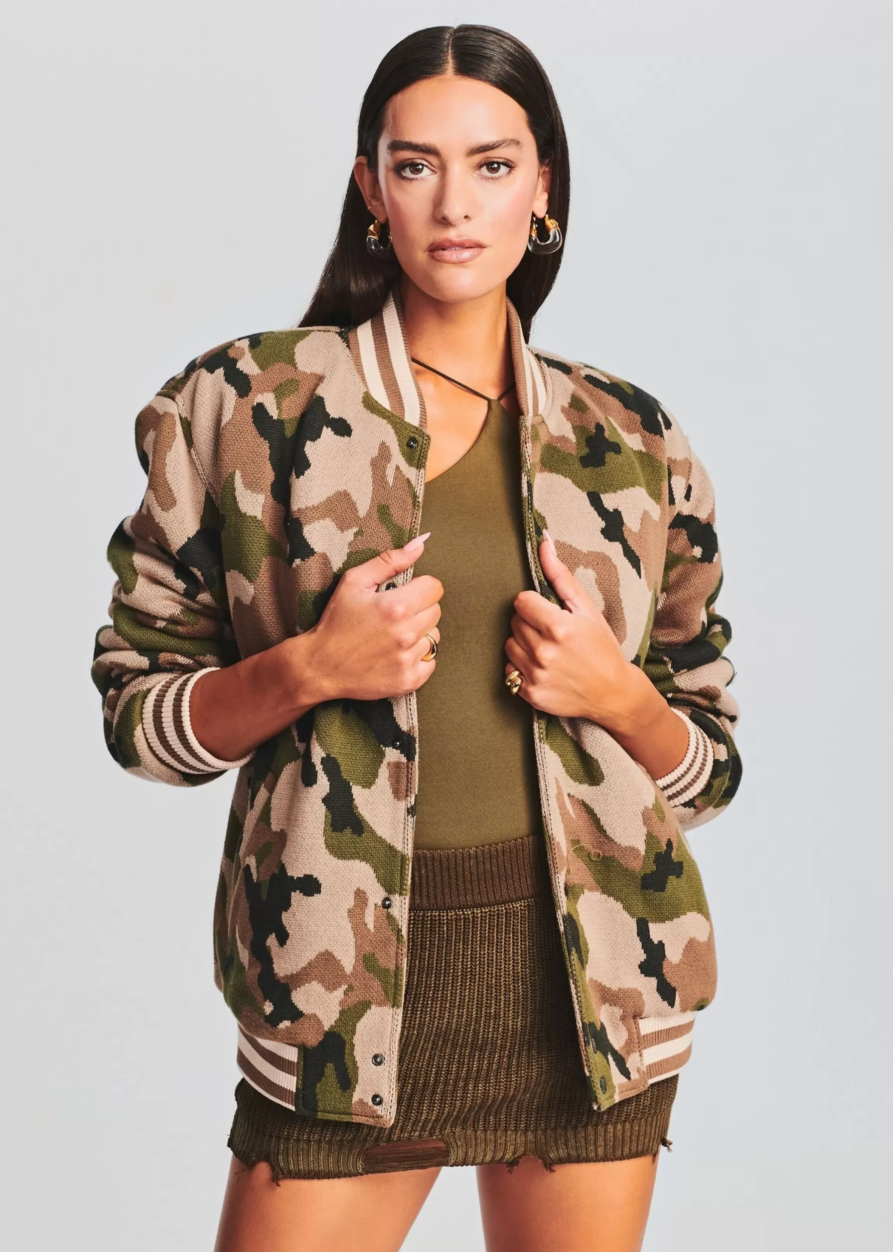 Retrofete Bryan Bomber Jacket Camo Store