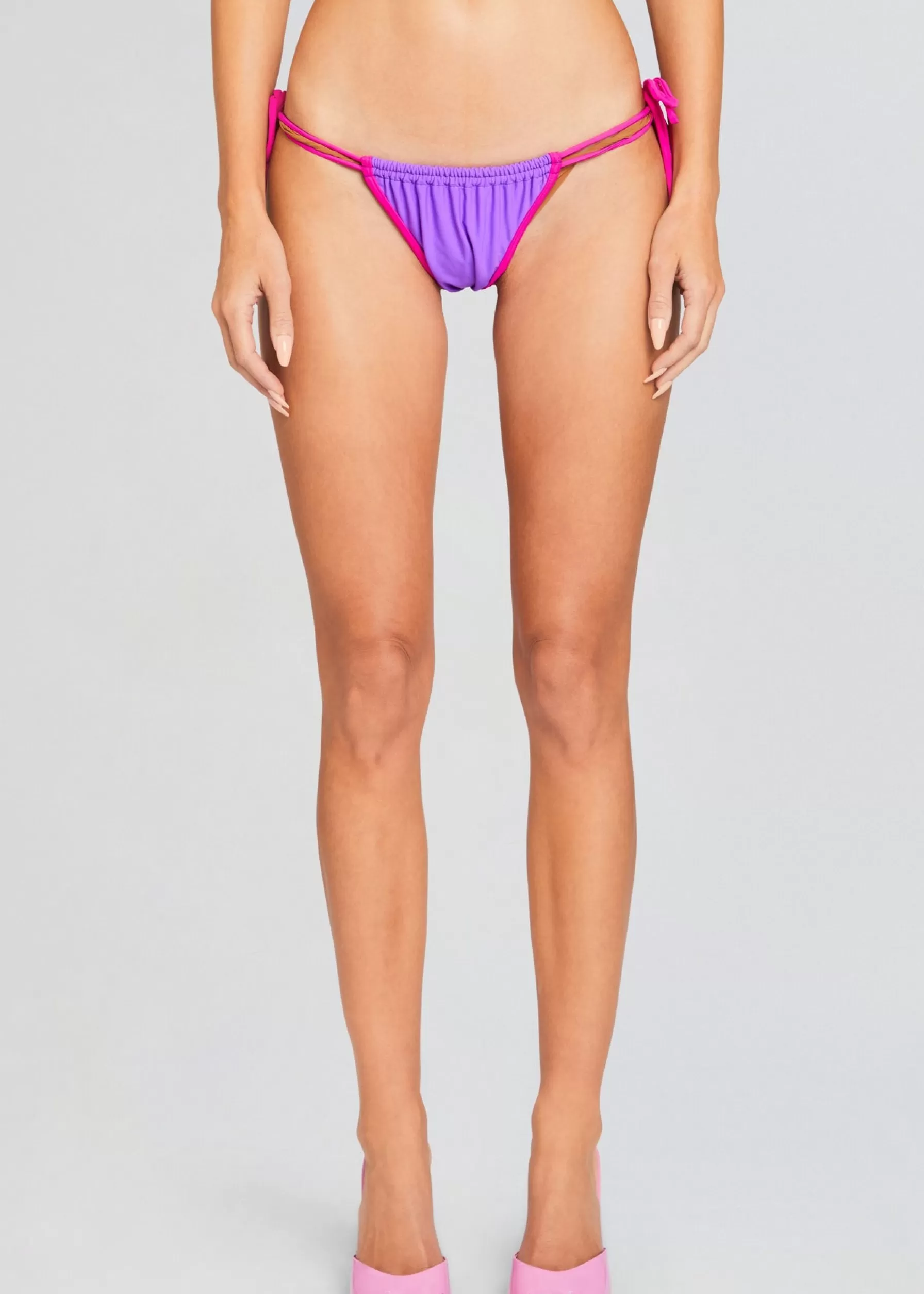 Retrofete Camila Bikini Bottom Purple New