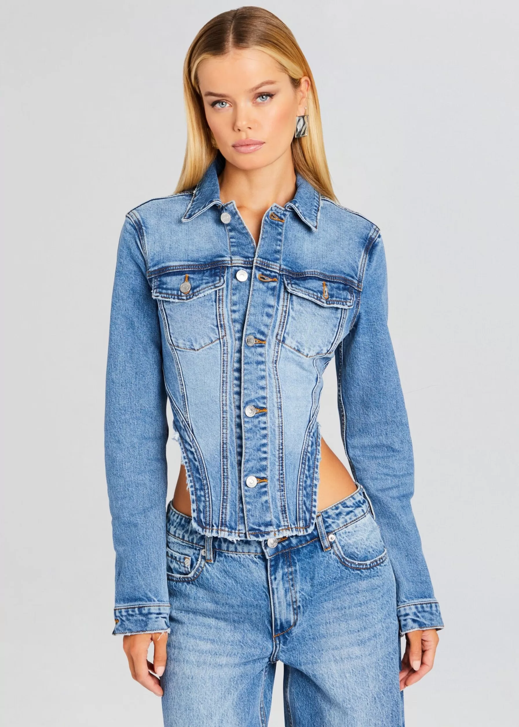 Retrofete Carolina Denim Jacket River Best Sale