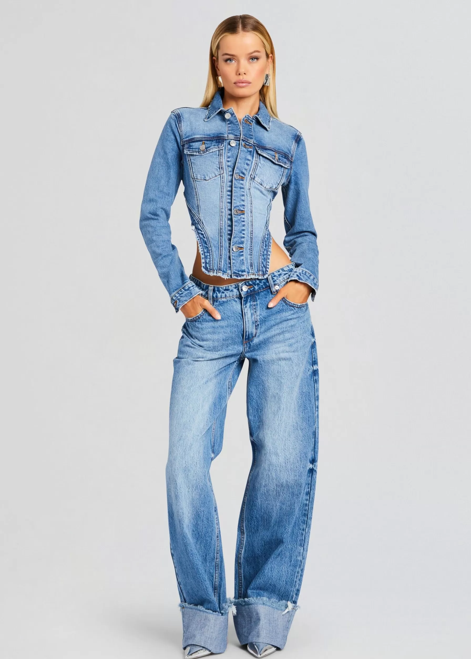 Retrofete Carolina Denim Jacket River Best Sale