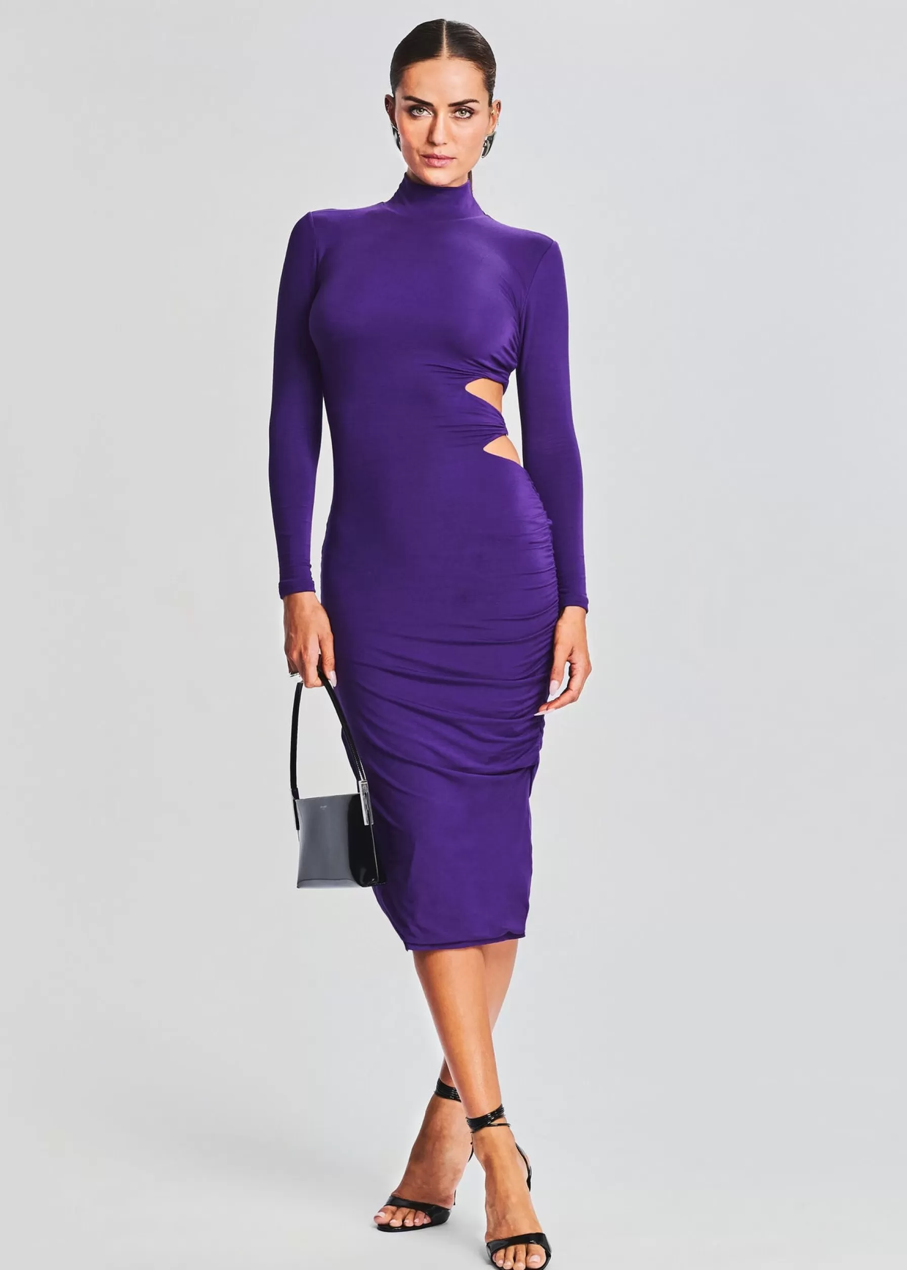 Retrofete Chroma Dress Violet Flash Sale