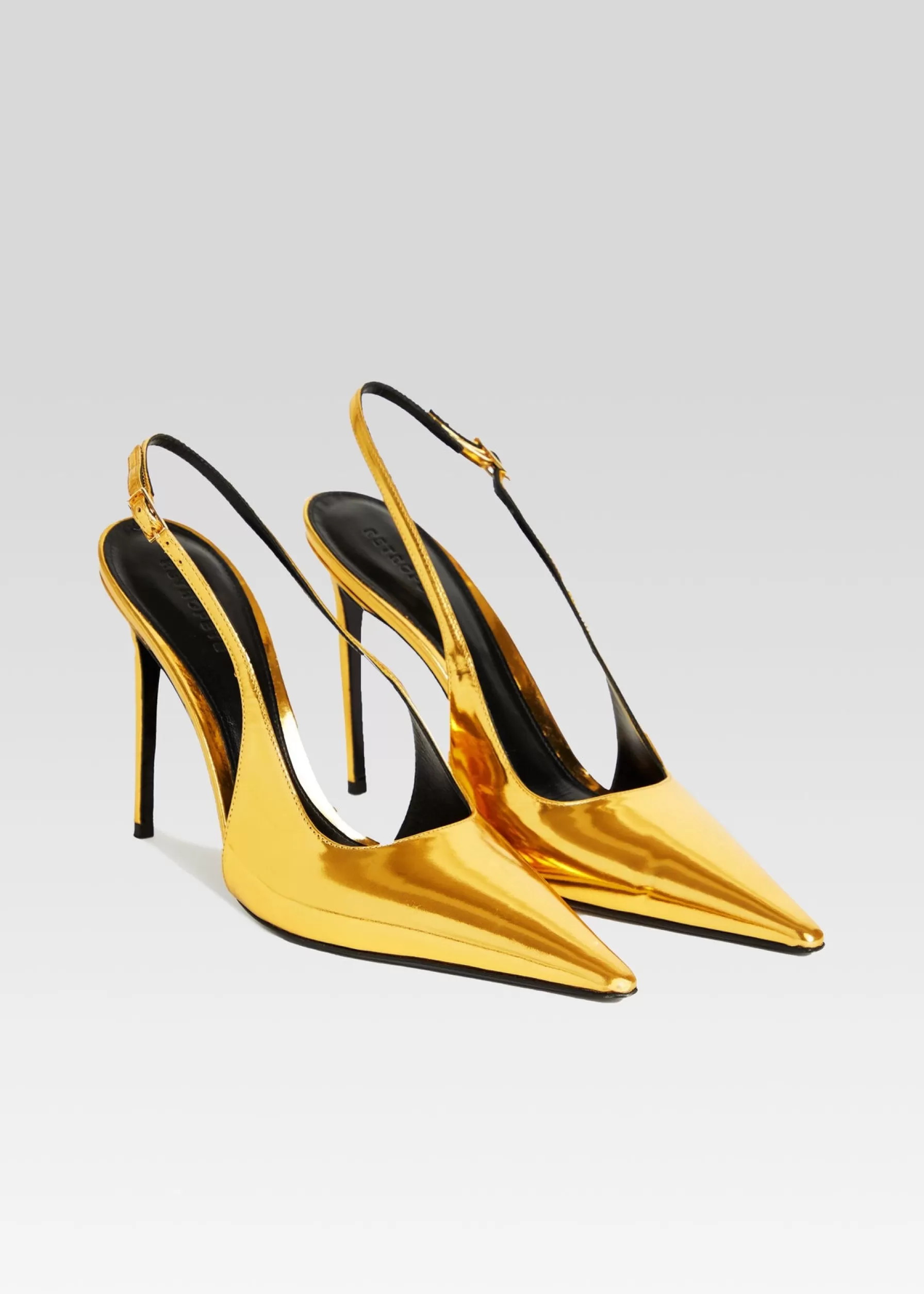 Retrofete Cindy Slingback Heel Gold Hot