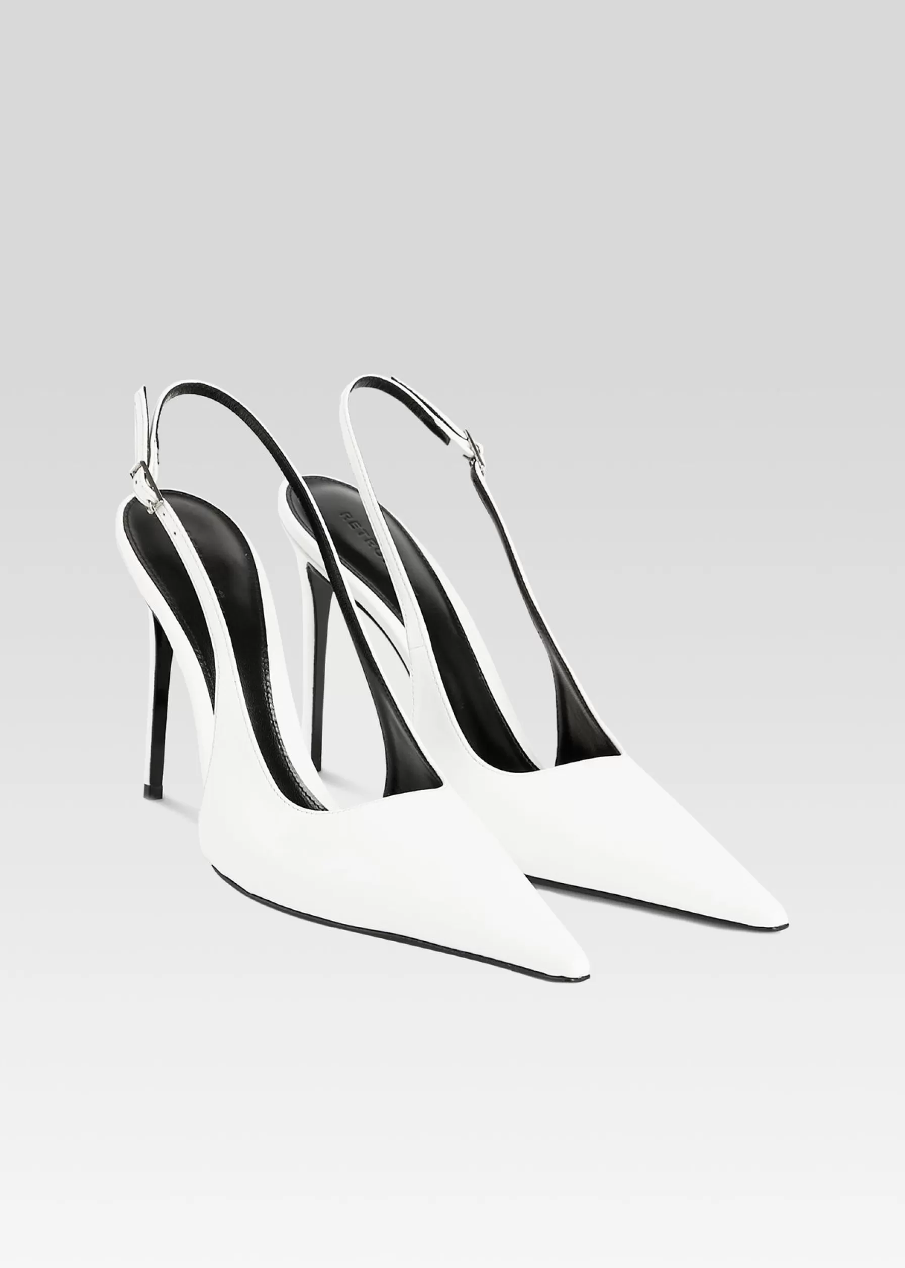 Retrofete Cindy Slingback Heel White Online