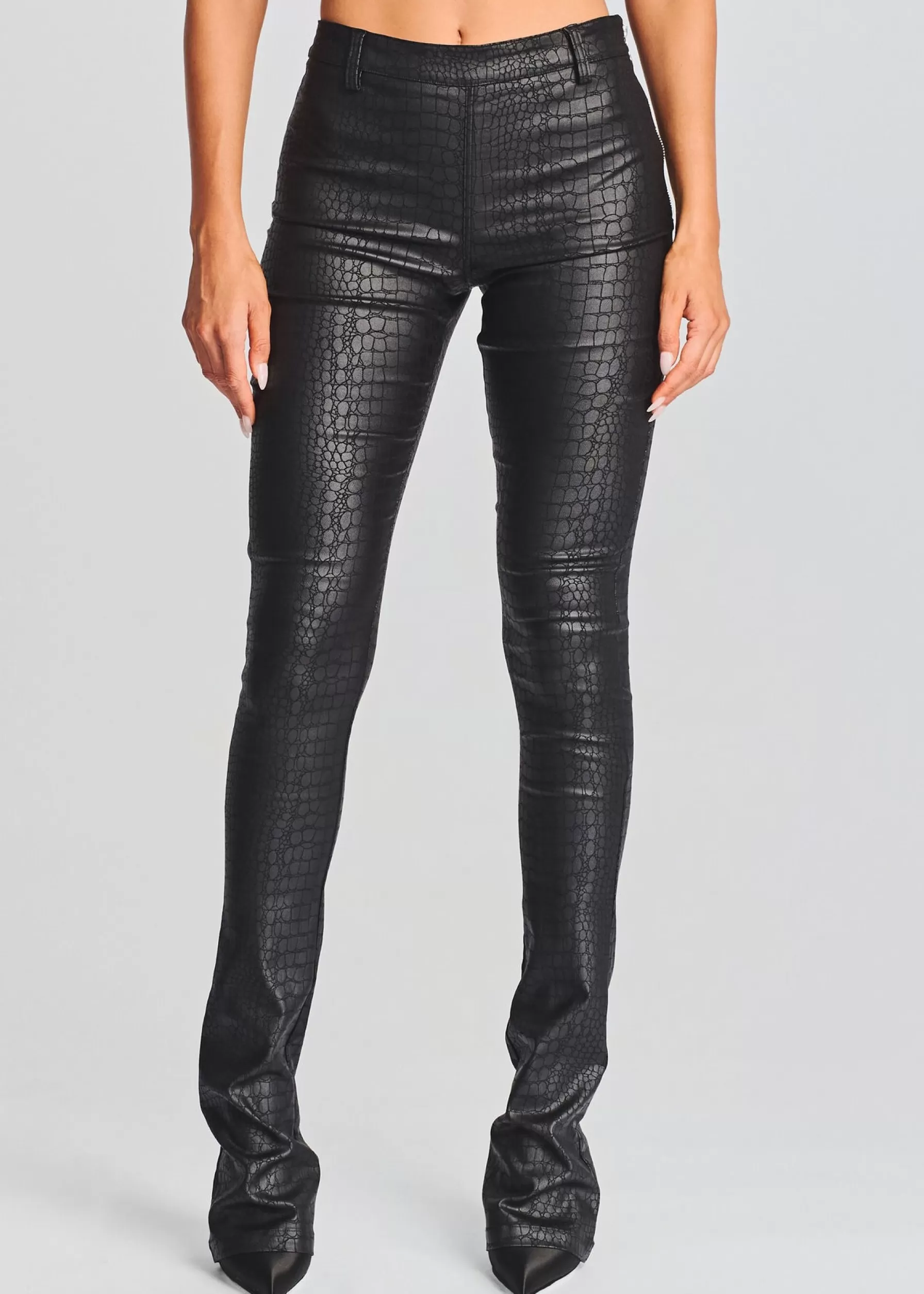 Retrofete Danica Coated Denim Pant Gator Shop