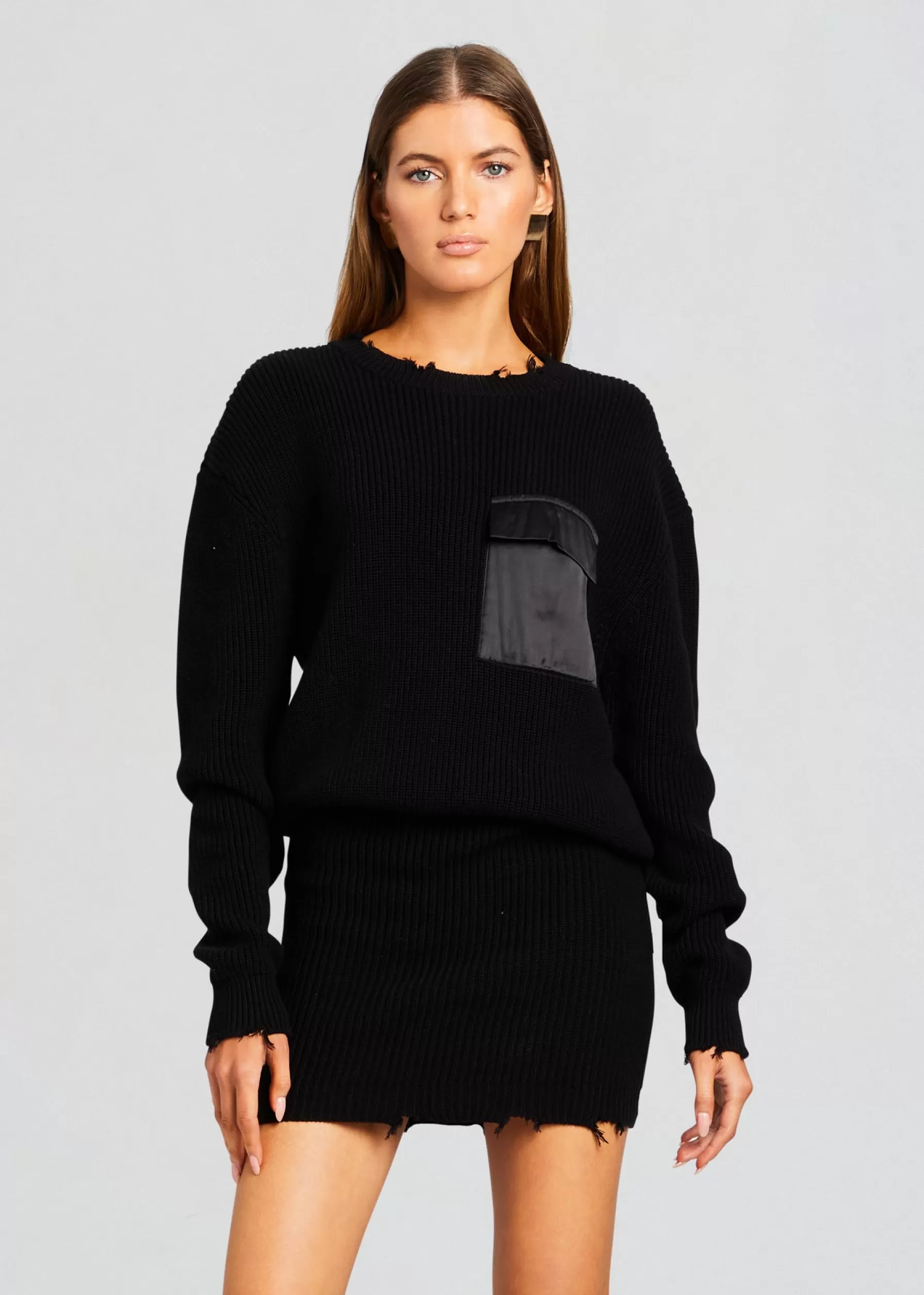 Retrofete Daniella Sweater Dress Black Flash Sale