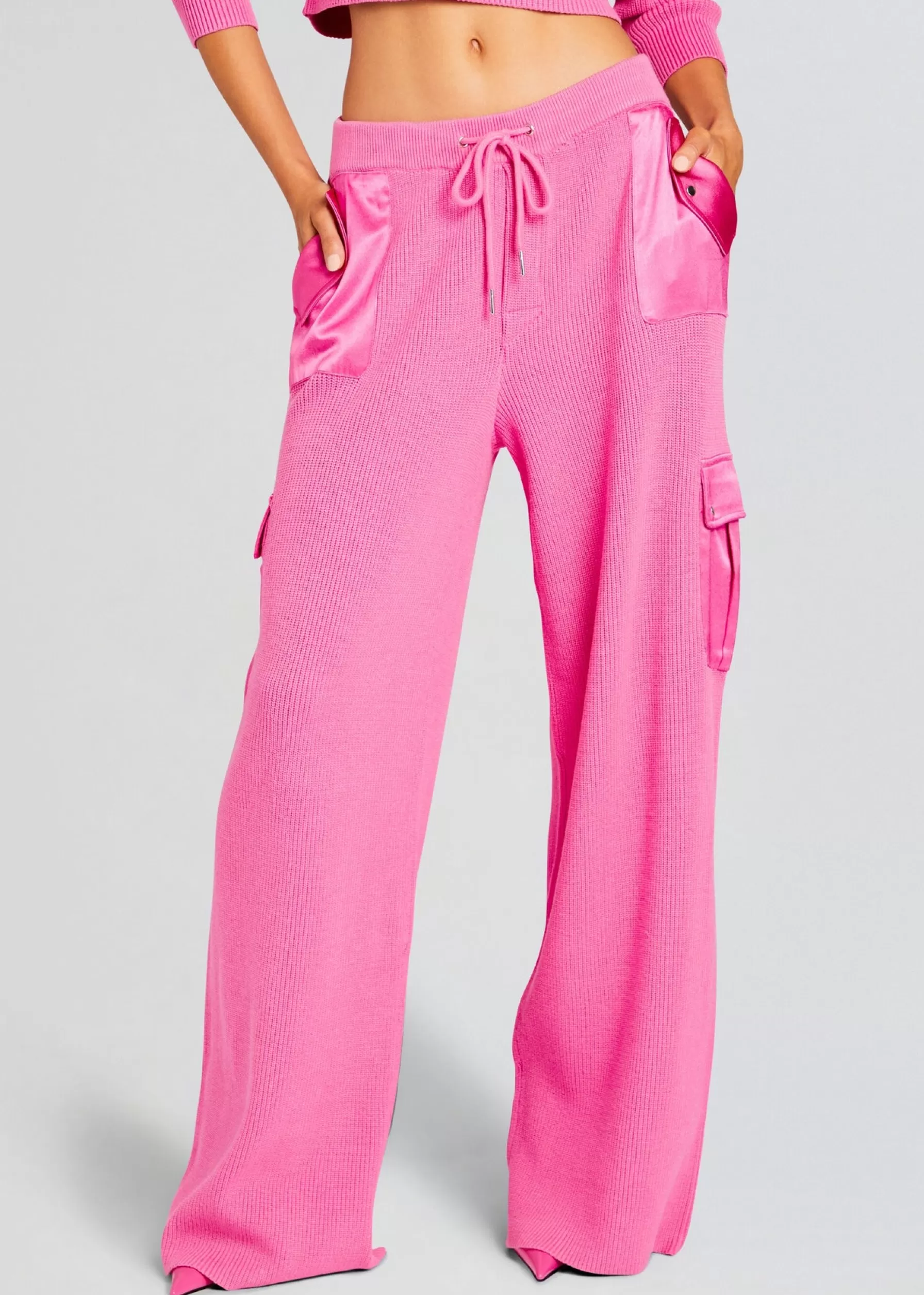 Retrofete Daph Knit Cargo Pant Malibu Pink Best Sale