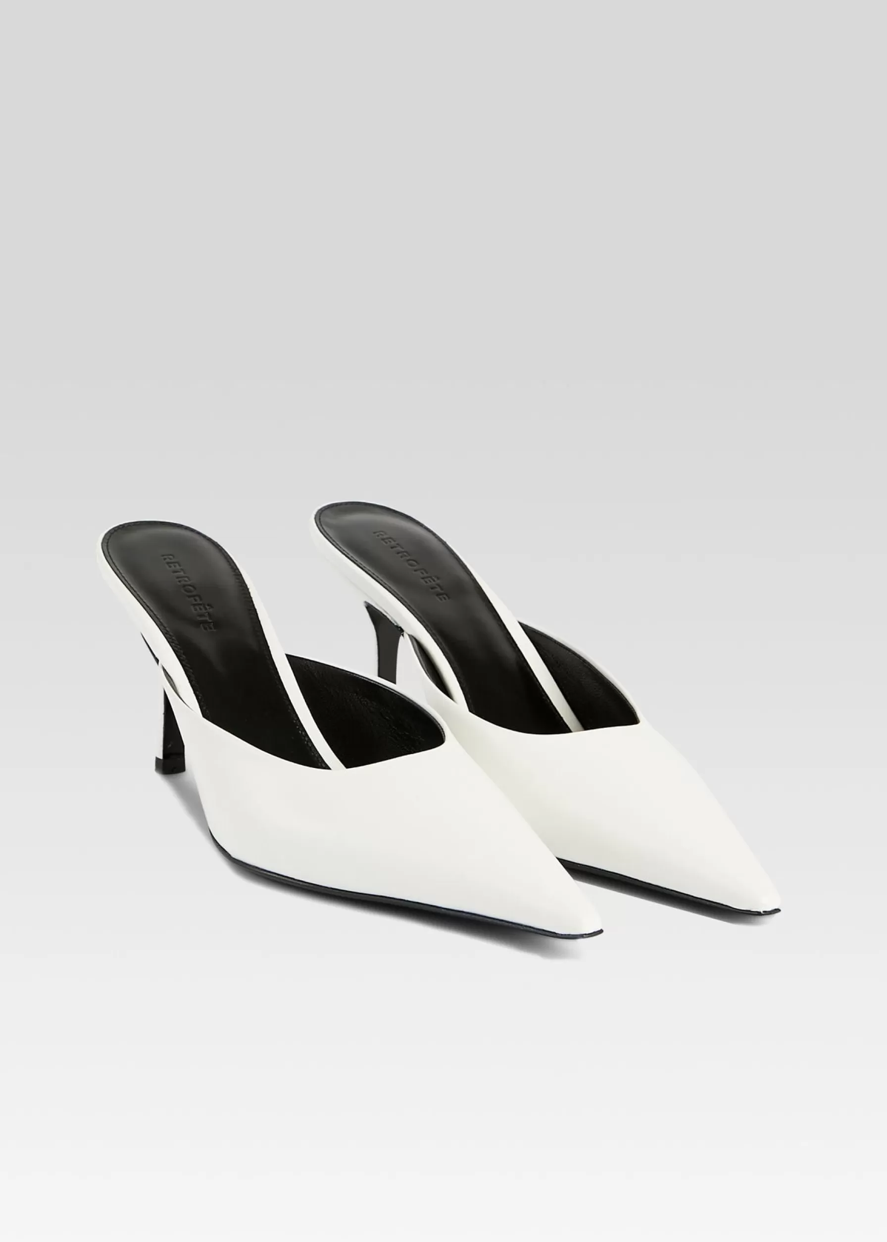 Retrofete Daphne Mule White Online