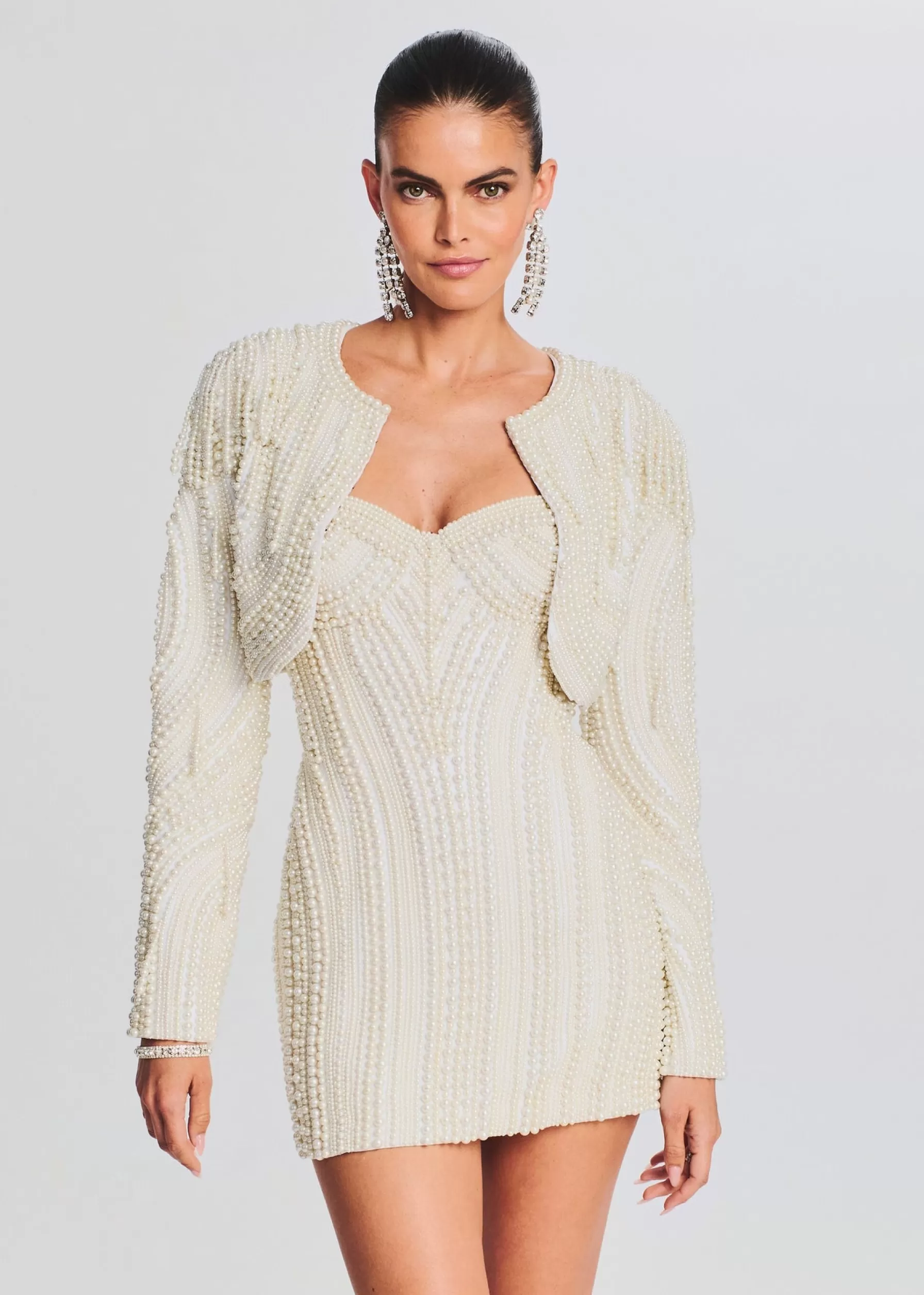 Retrofete Deema Pearl Dress Ivory Online