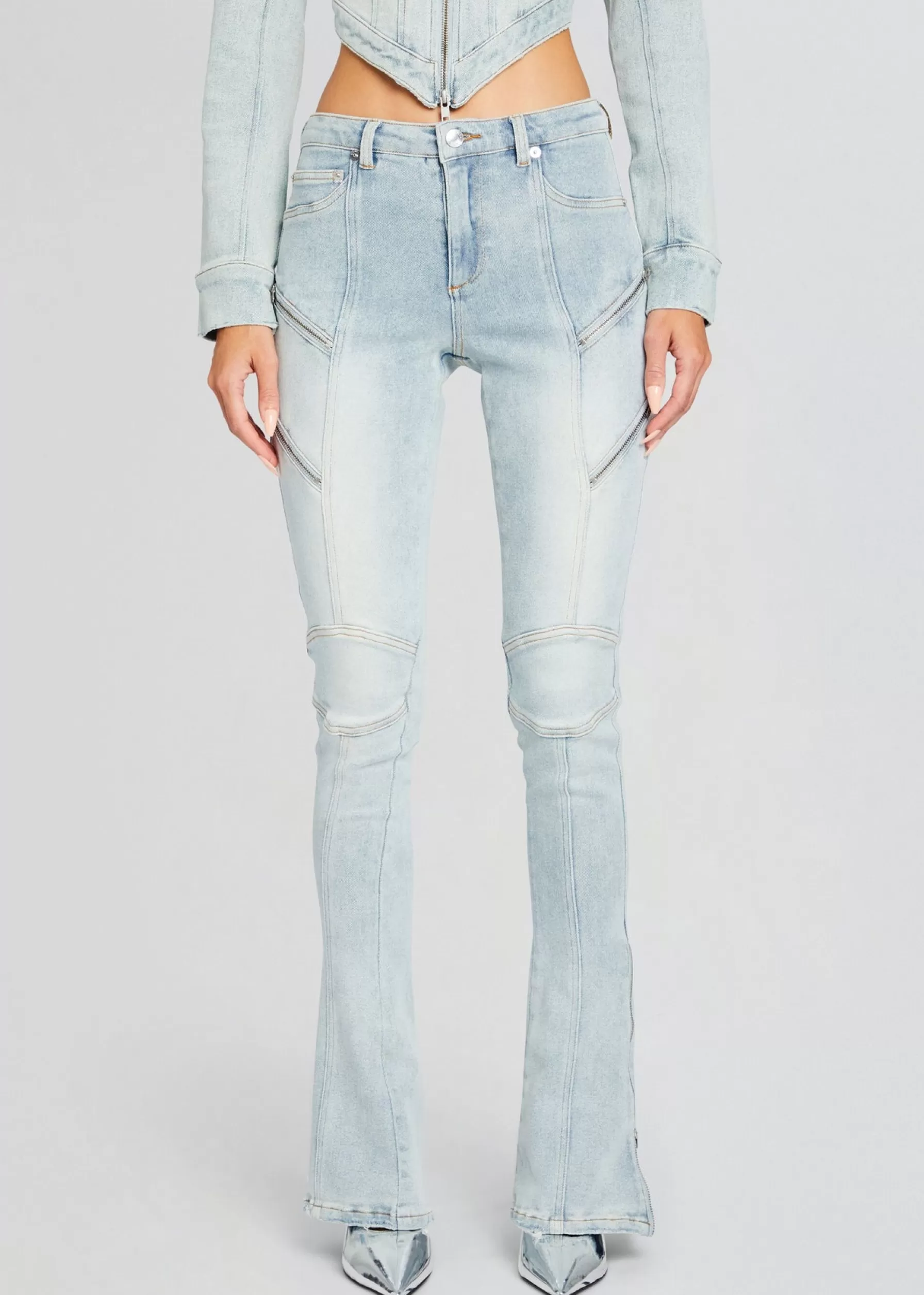 Retrofete Ferris Zipper Jean Skylight Best Sale