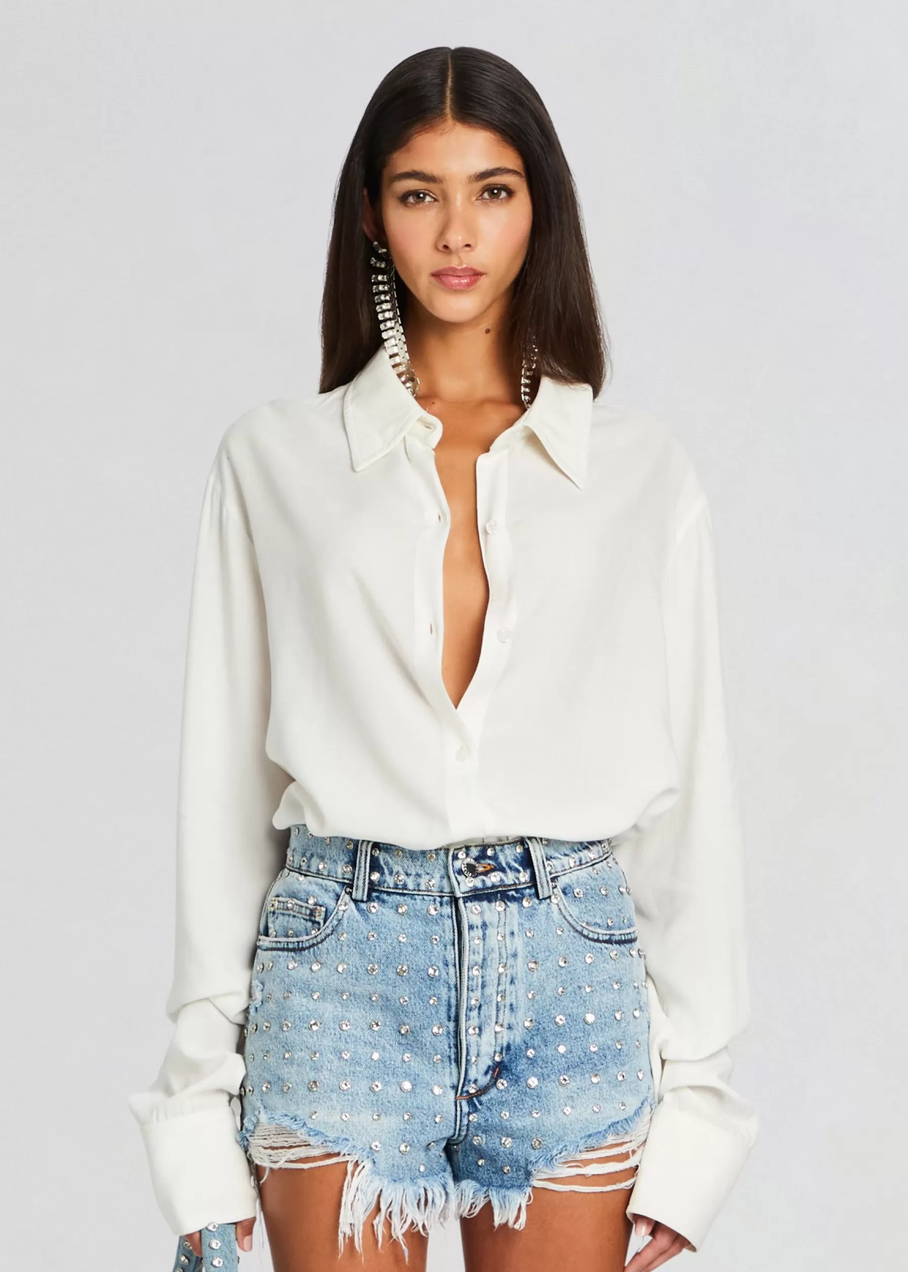 Retrofete Gabbie Shirt White Cheap