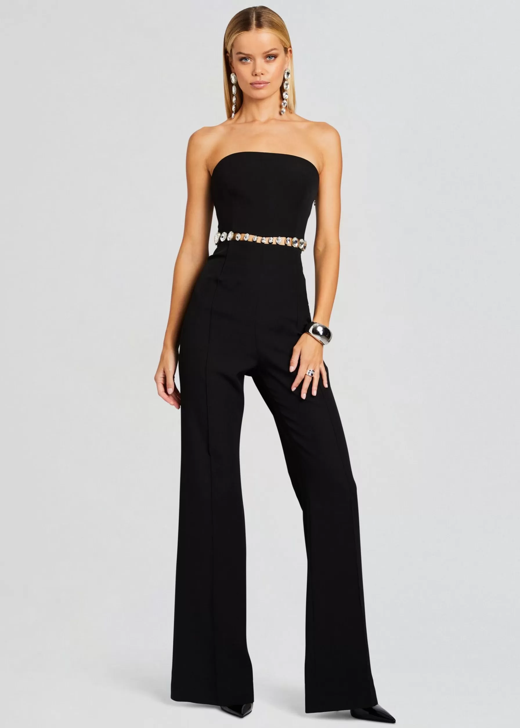 Retrofete Glenda Jumpsuit Black/Silver Discount