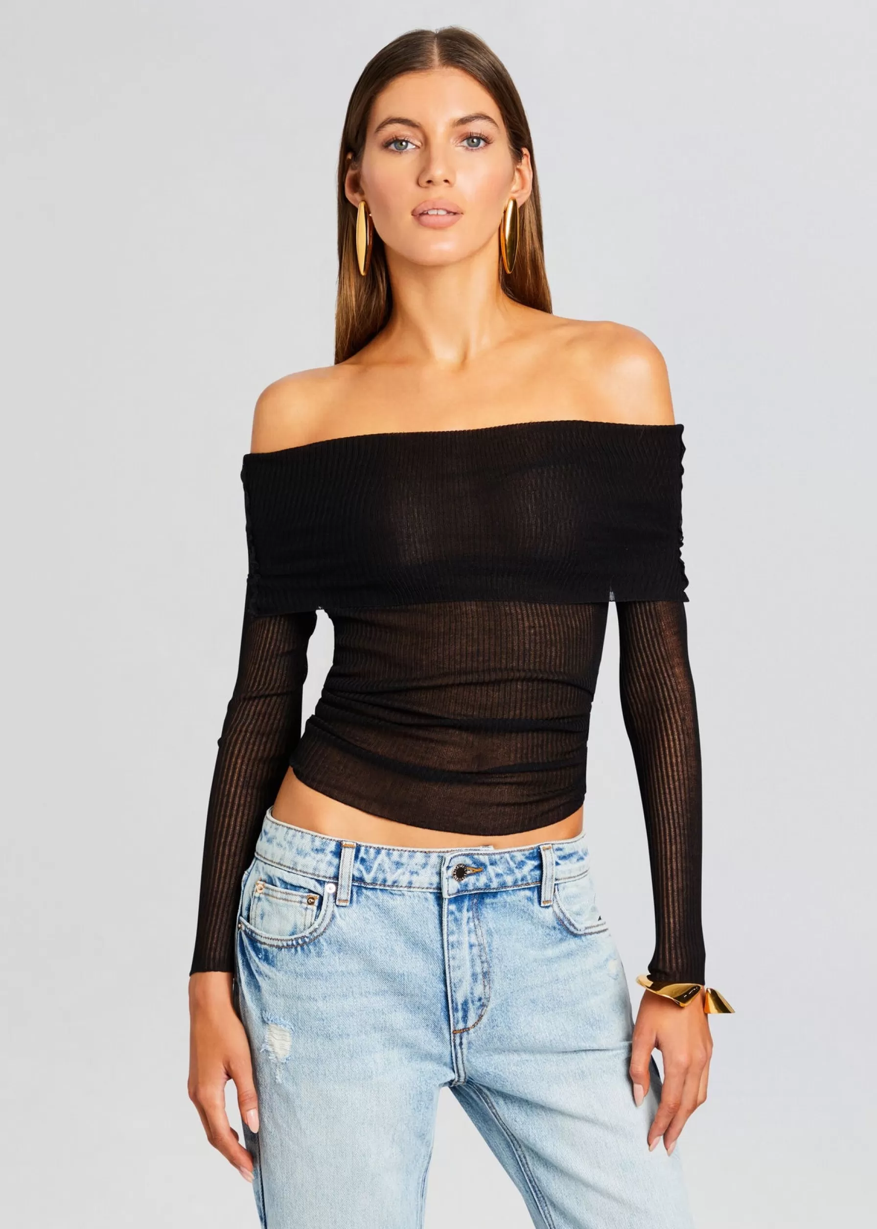 Retrofete Idalia Top Black Online