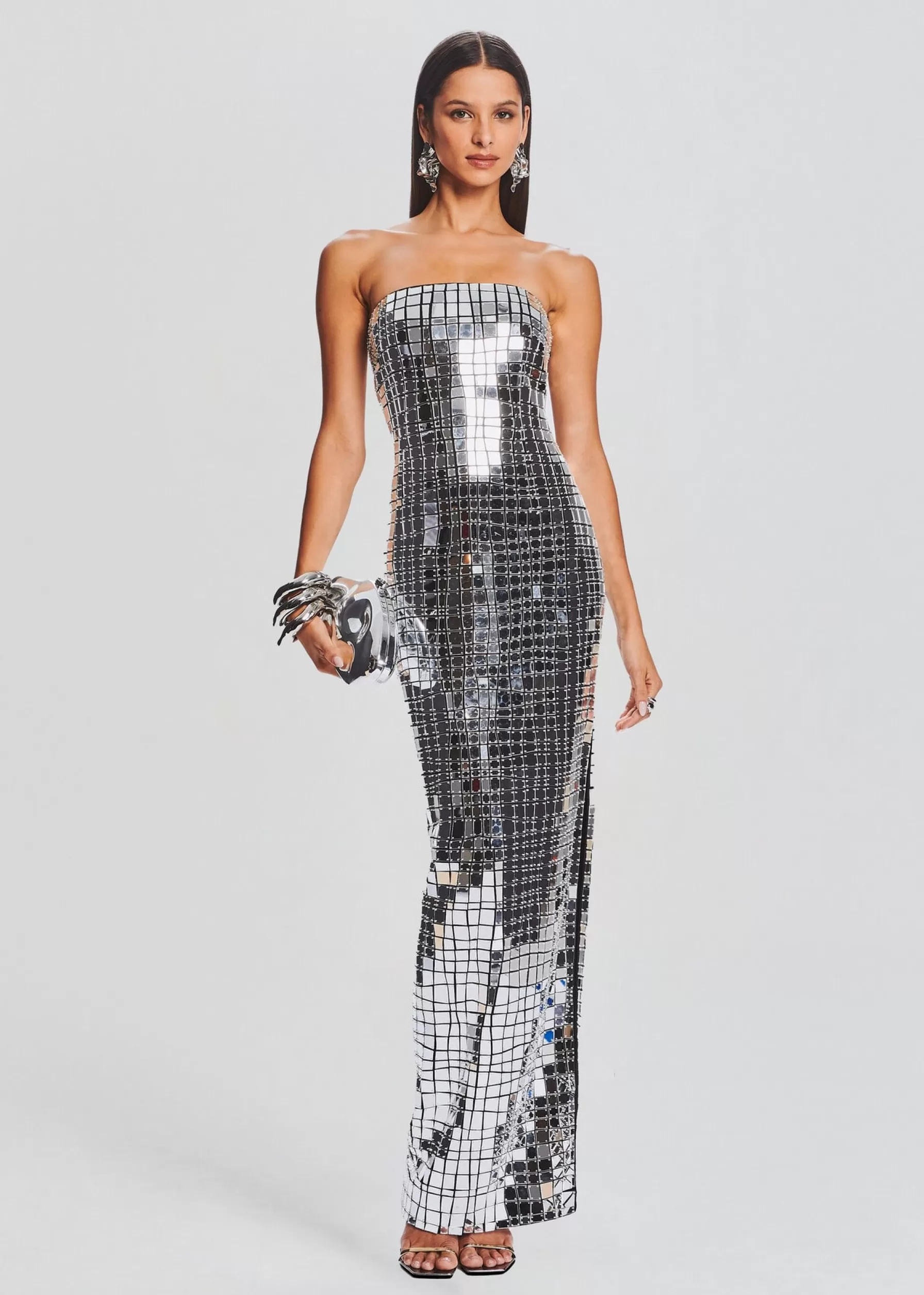 Retrofete Imani Dress Black/Silver Online