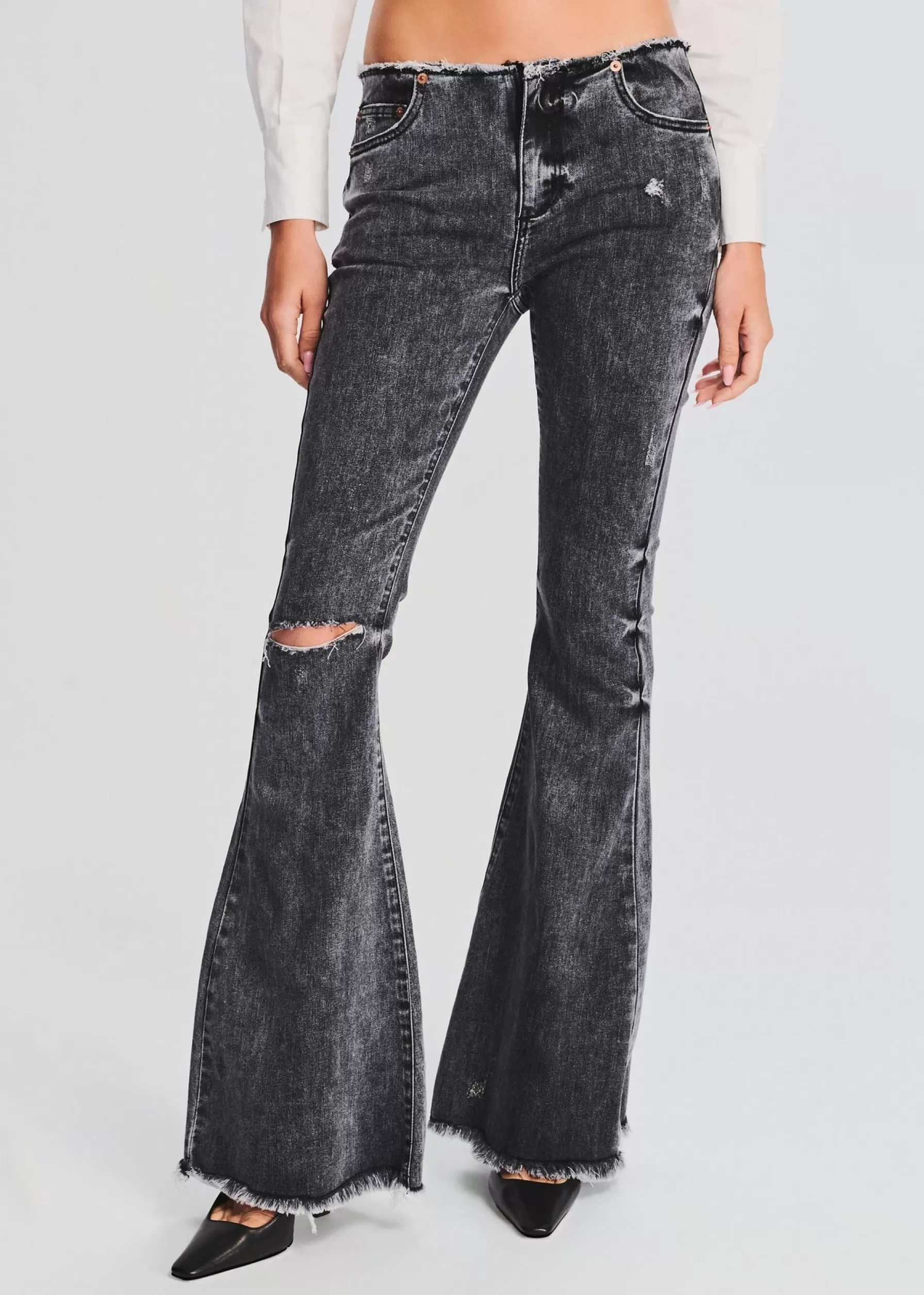 Retrofete Izzi Low-Rise Jean Castlerock Best