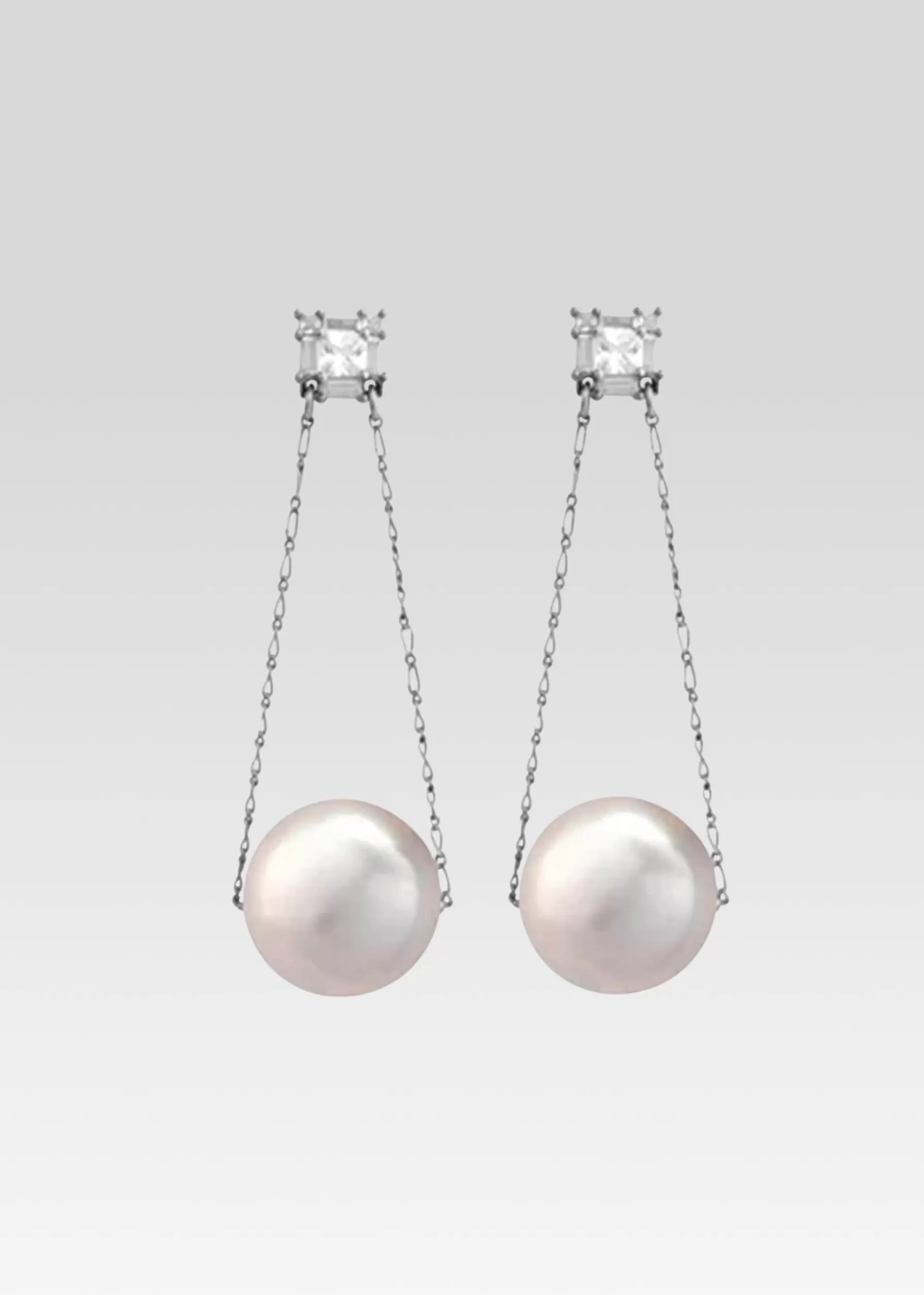 Retrofete Jules Pearl Earrings Silver Best