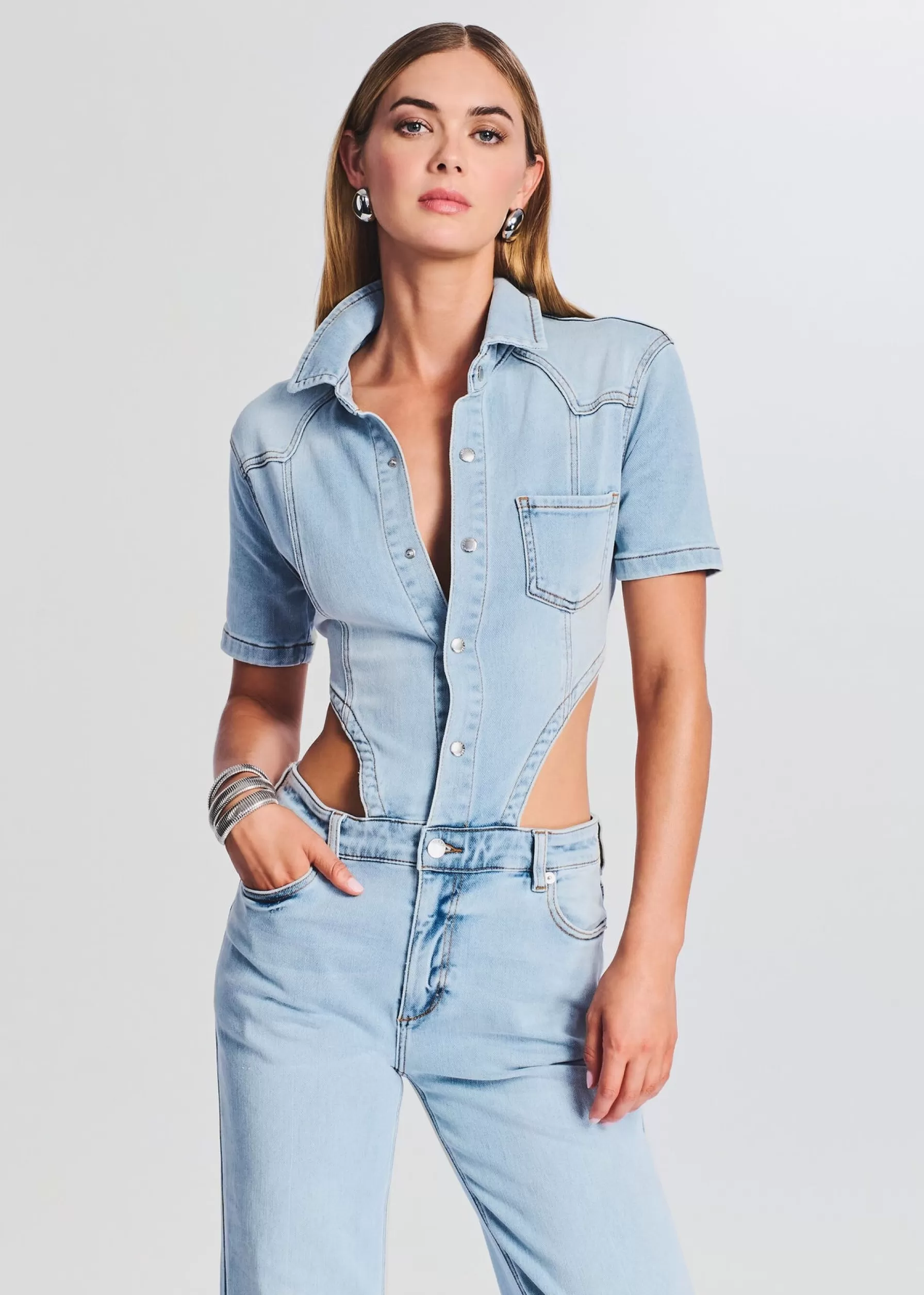 Retrofete Karen Jumpsuit Coastline Sale