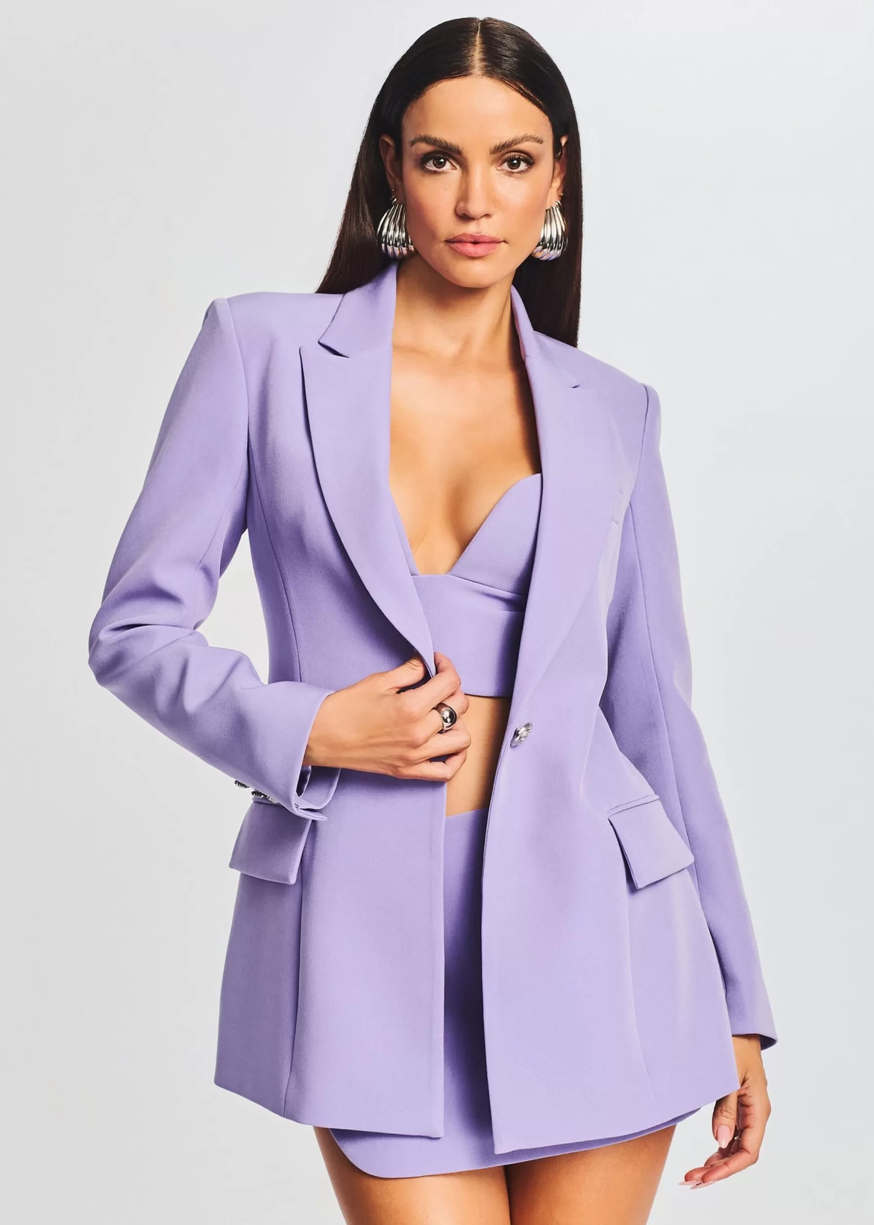 Retrofete Kristen Blazer Dusty Lilac Fashion