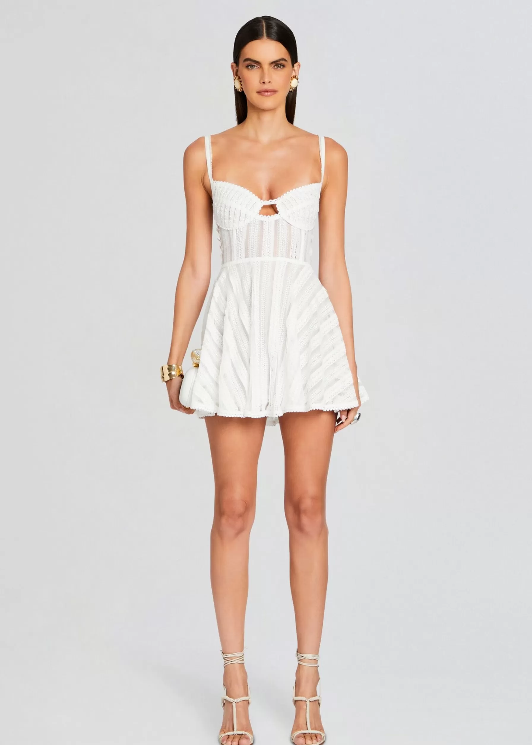 Retrofete Limmey Short Dress Natural White Shop