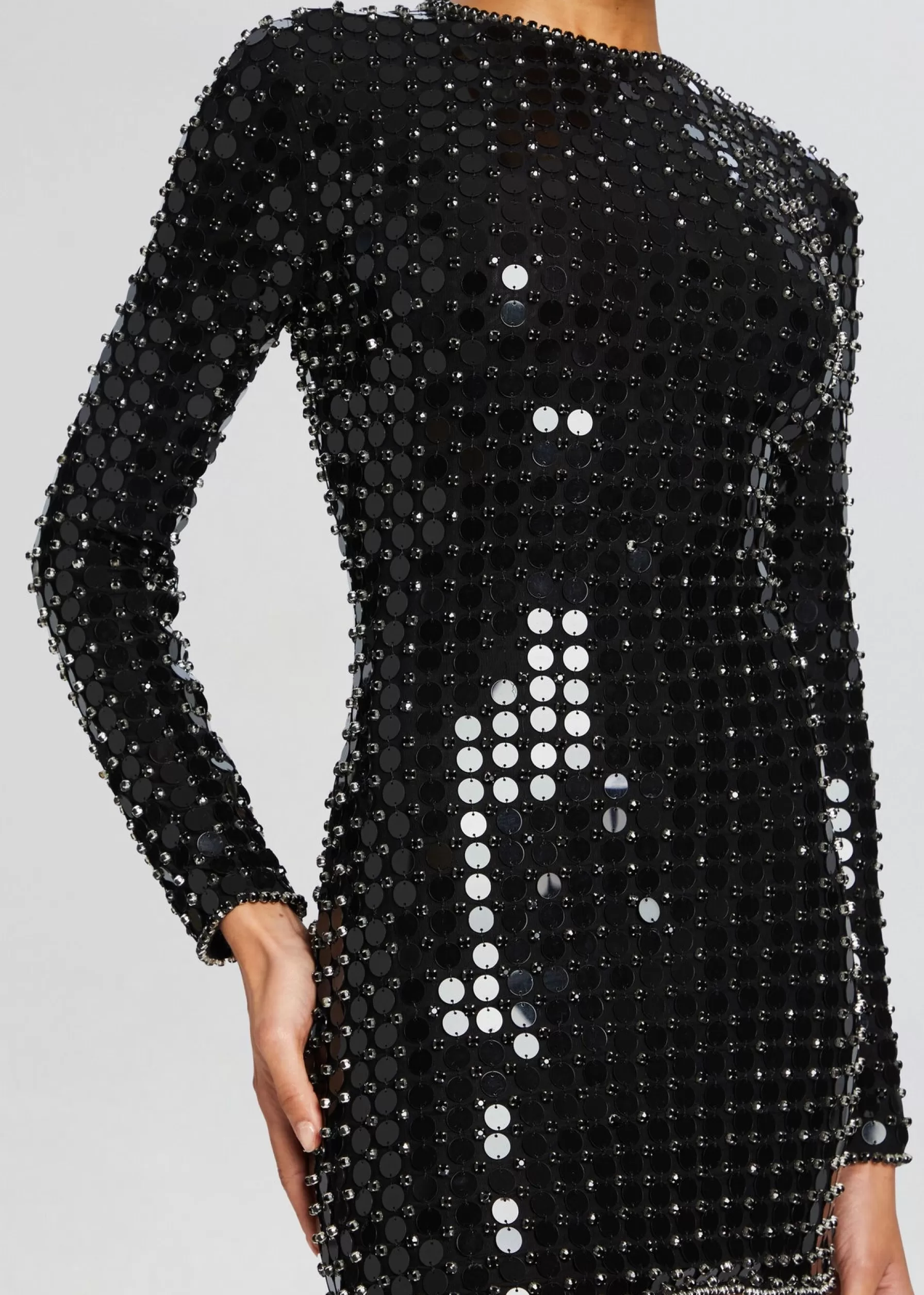 Retrofete Loreen Embellished Dress Black Best Sale