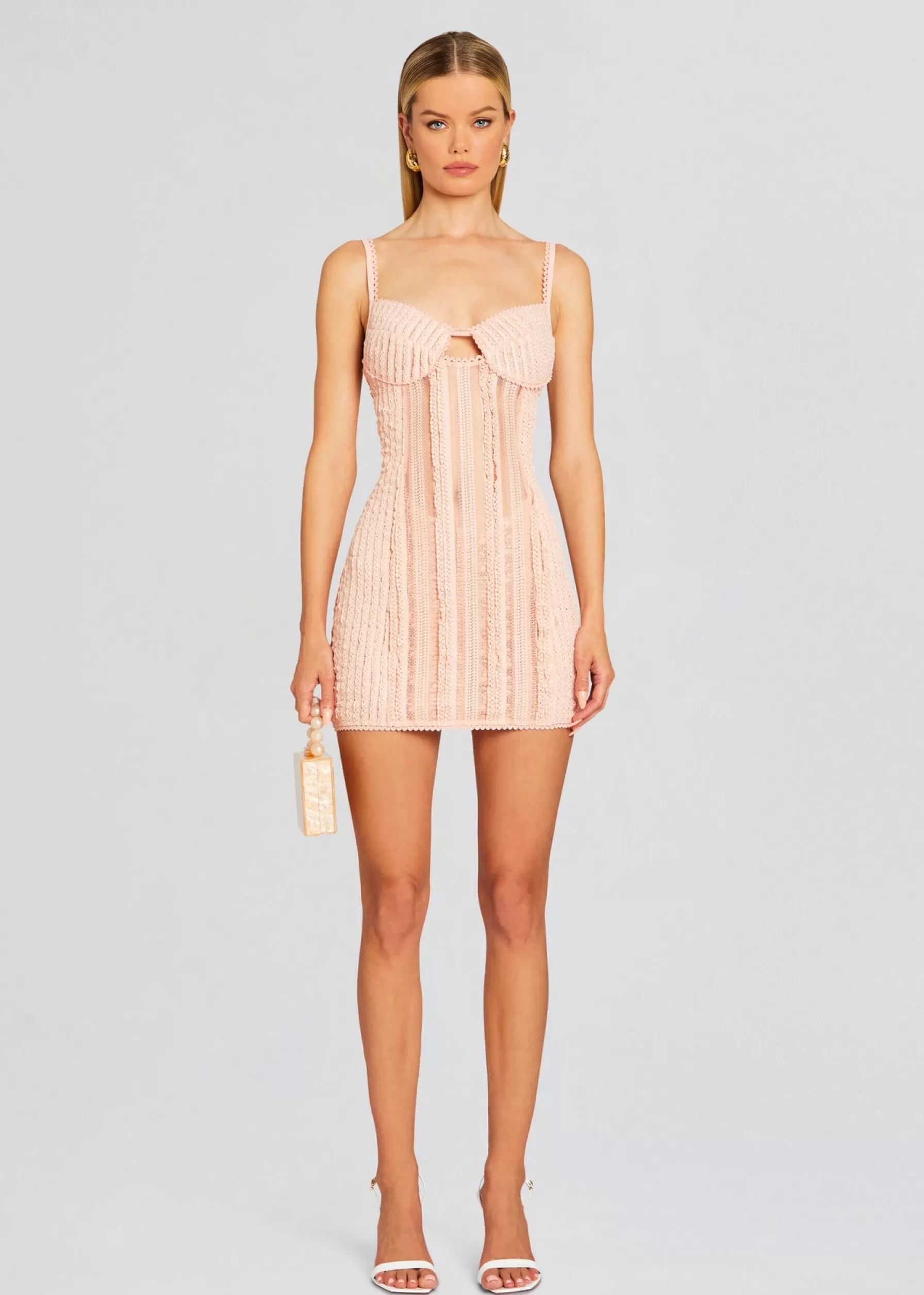 Retrofete Mercey Short Dress Dusty Pink Online