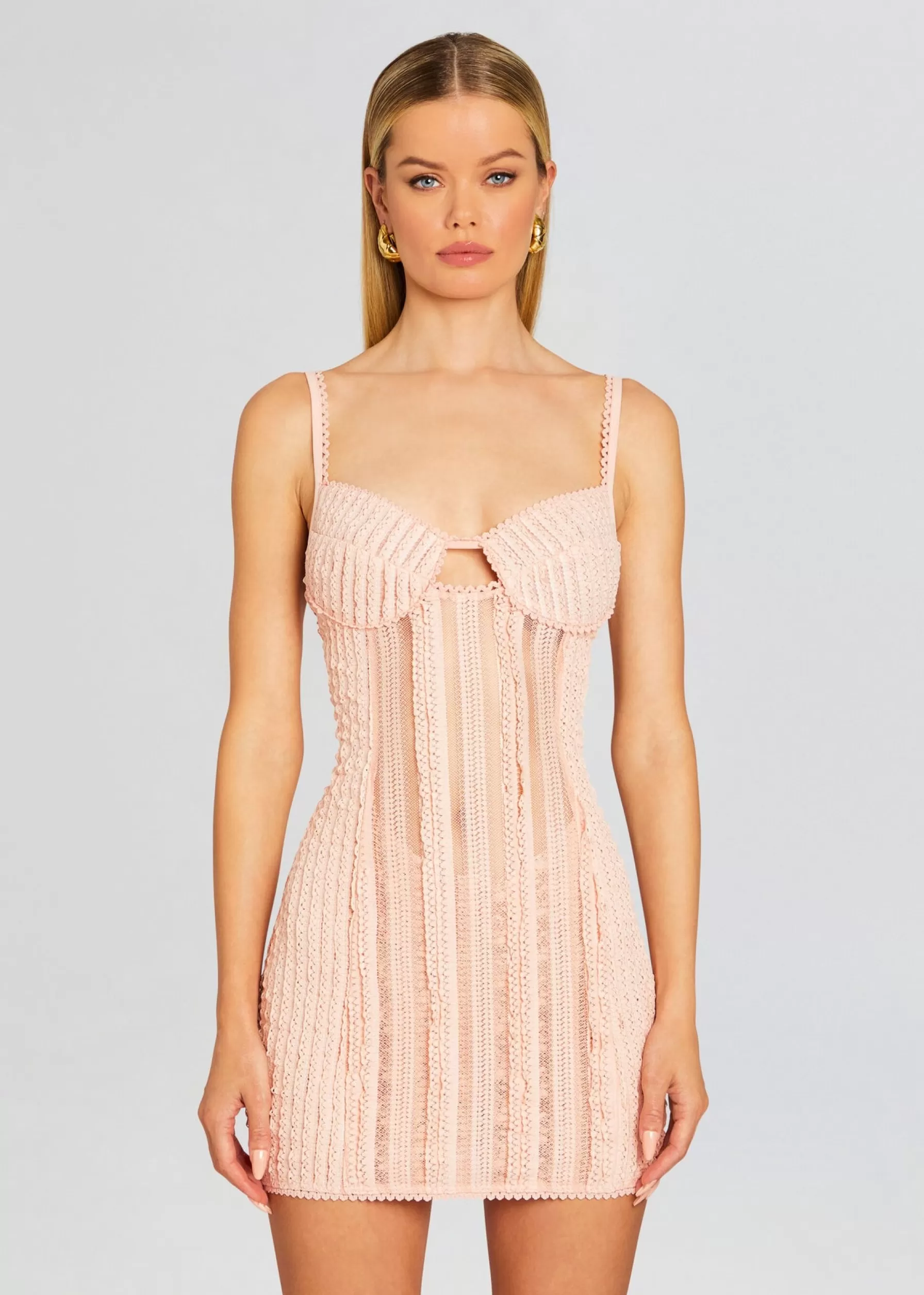 Retrofete Mercey Short Dress Dusty Pink Online