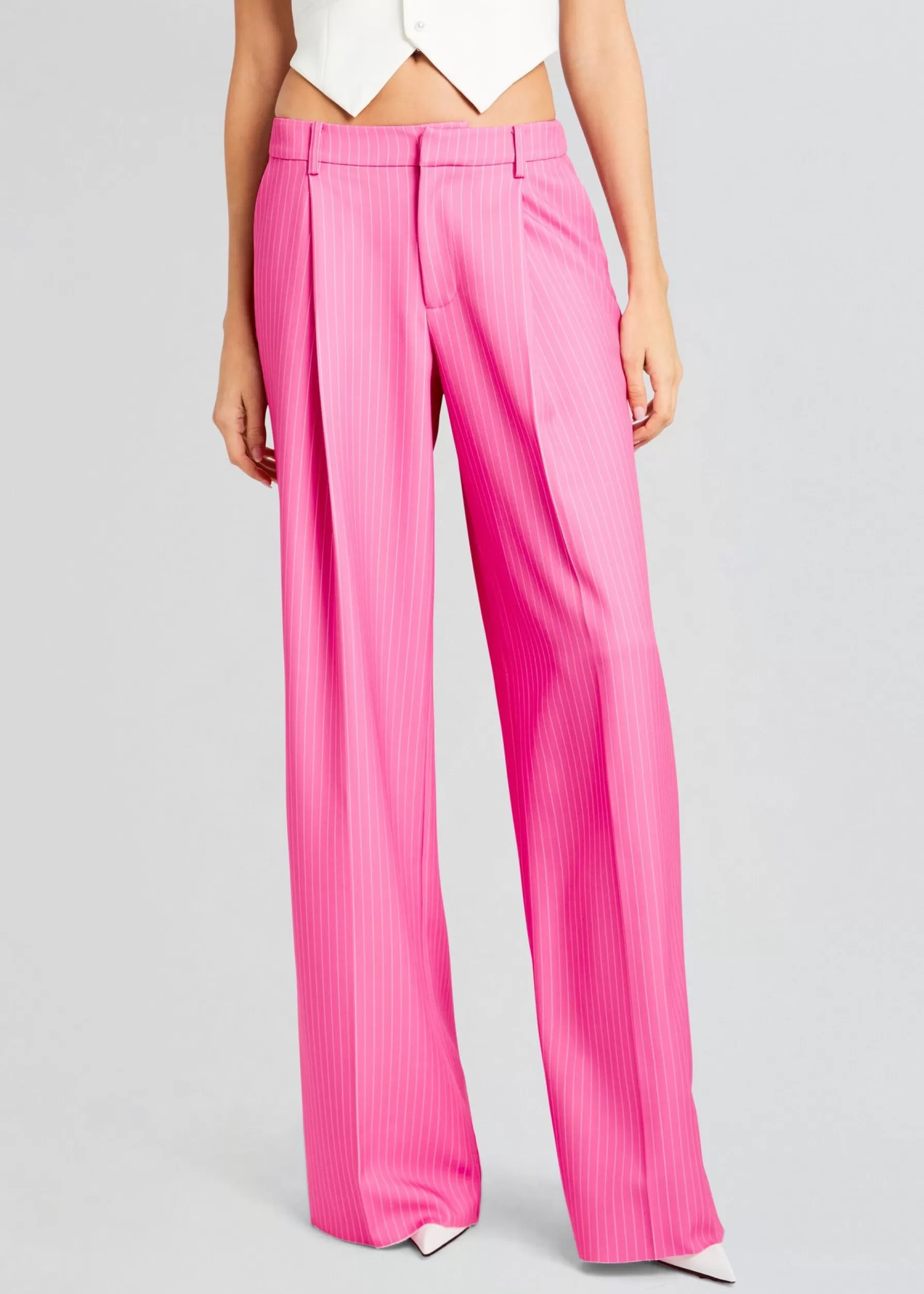 Retrofete Messi Pant Pink/White Stripe Best