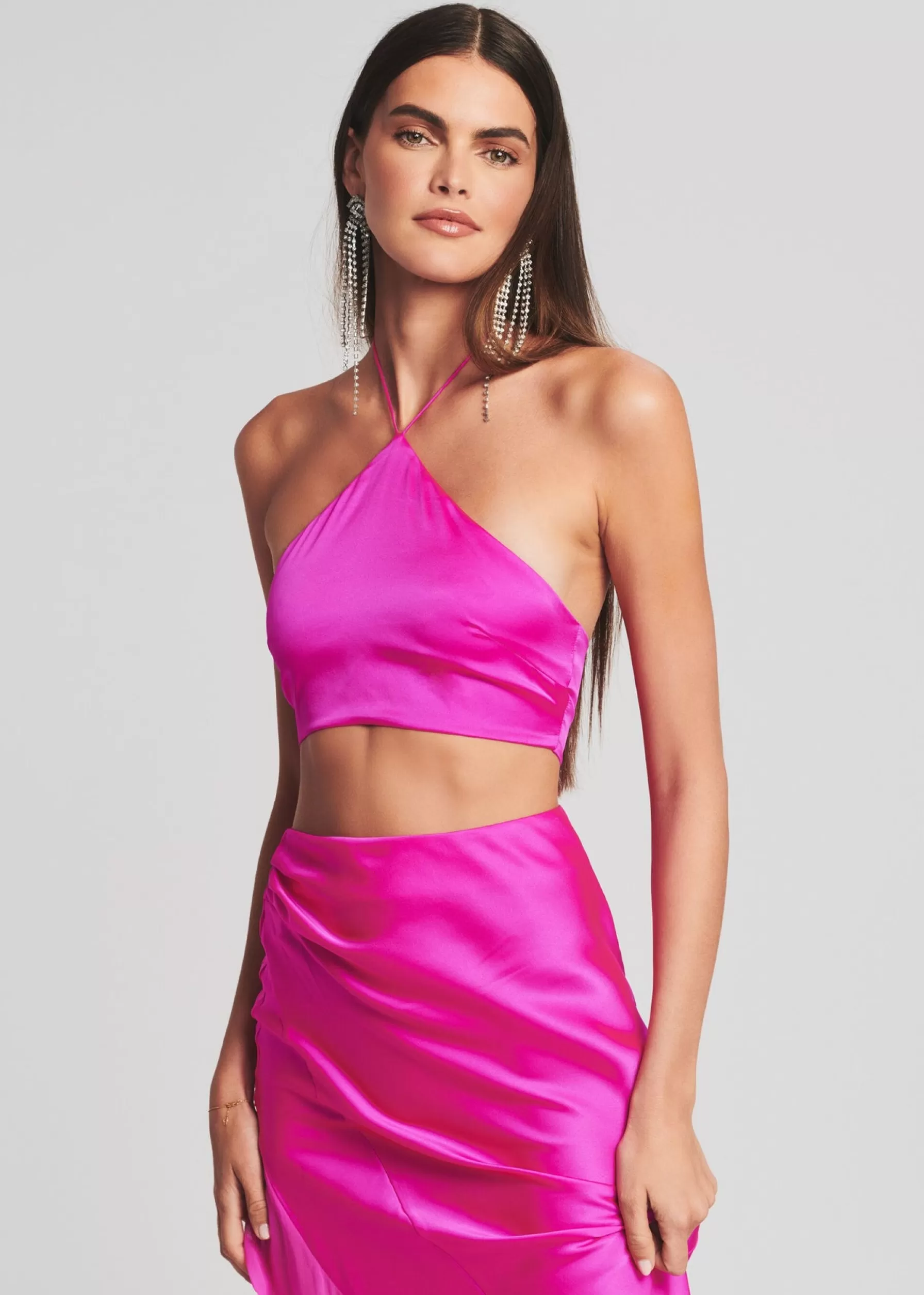 Retrofete Mesta Silk Top Neon Pink Online