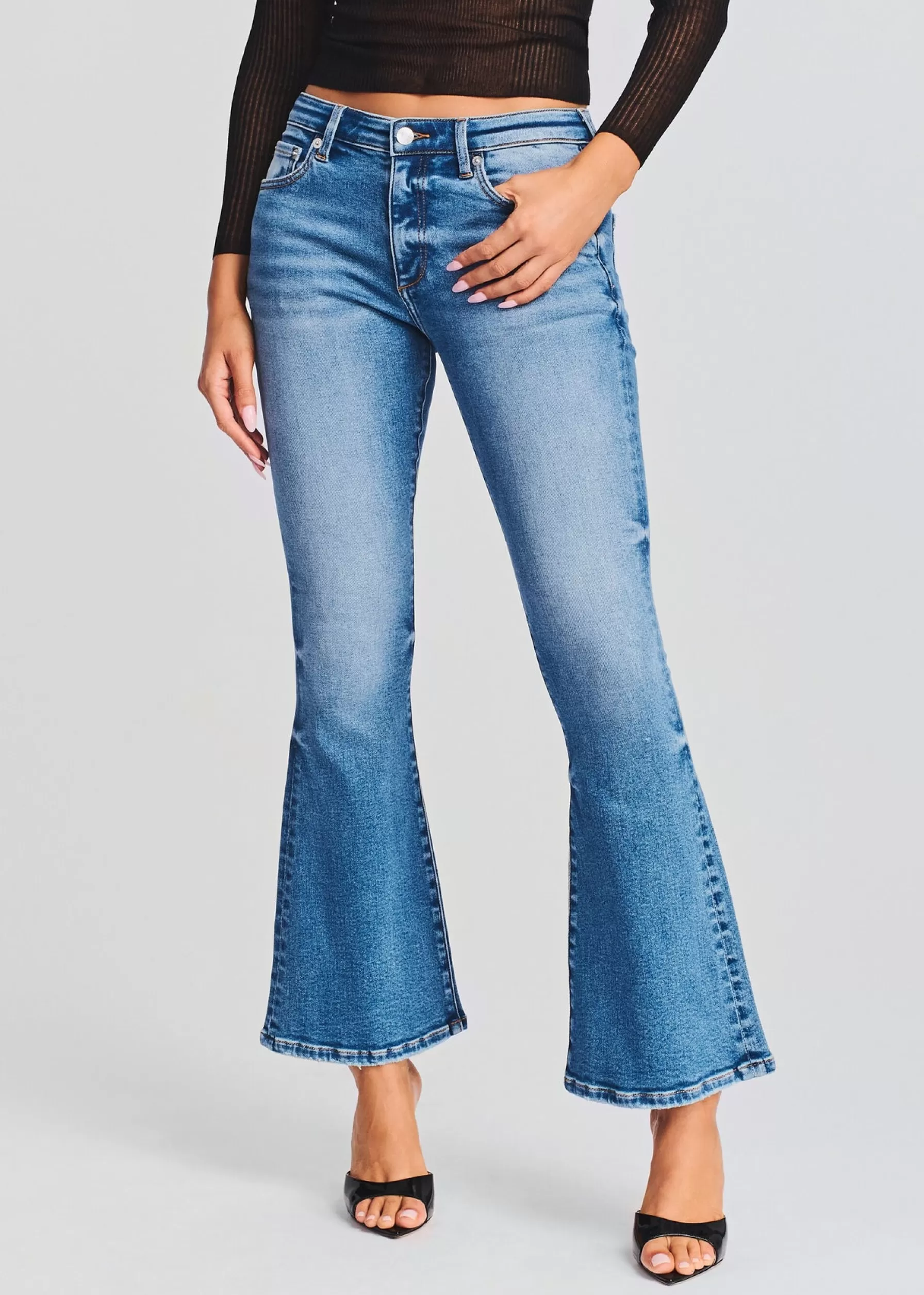 Retrofete Murphy Mid Rise Jean Vintage Bayside Hot