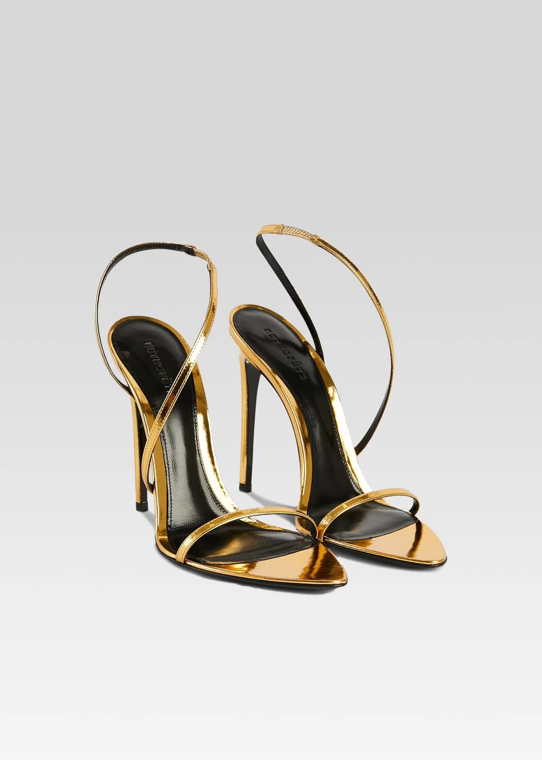 Retrofete Naomi Sandal Gold Flash Sale