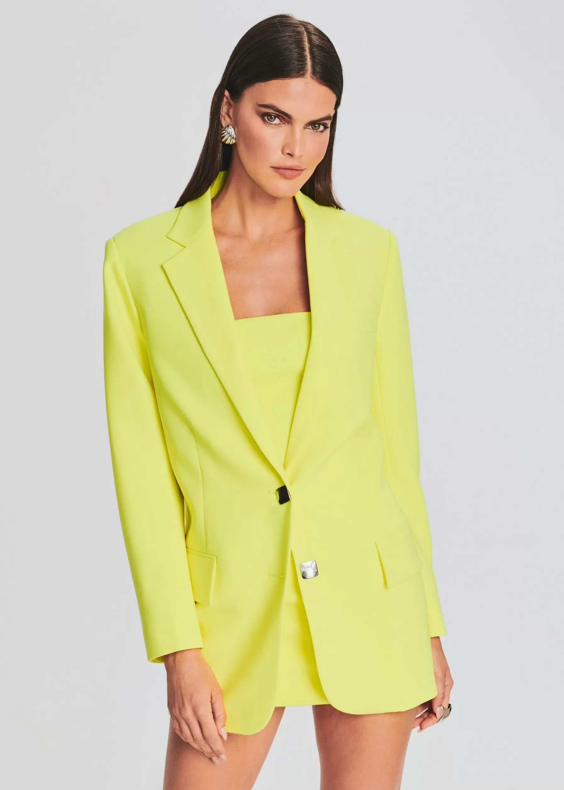 Retrofete Natal Blazer Neon Yellow Online