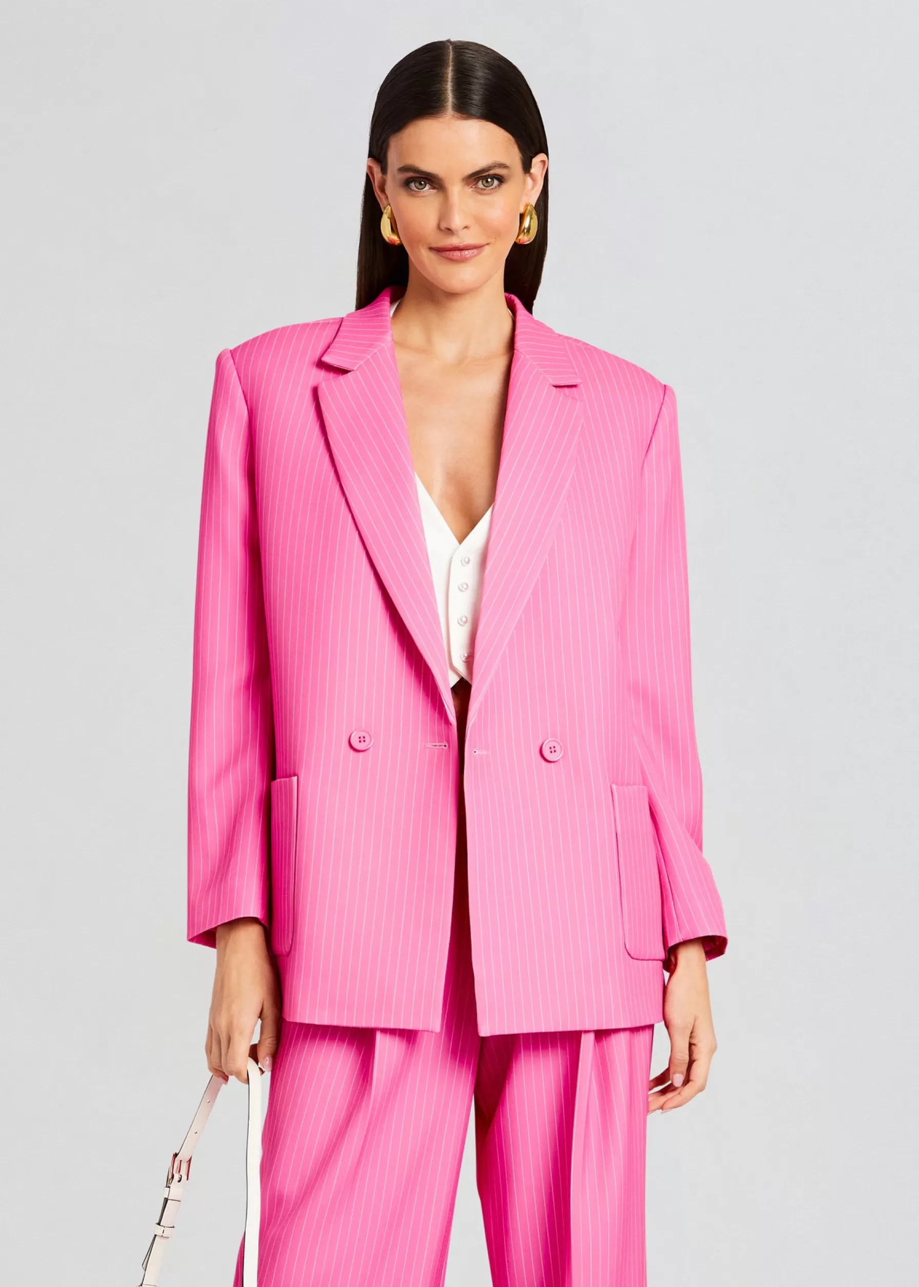 Retrofete Natasha Blazer Pink/White Stripe Store