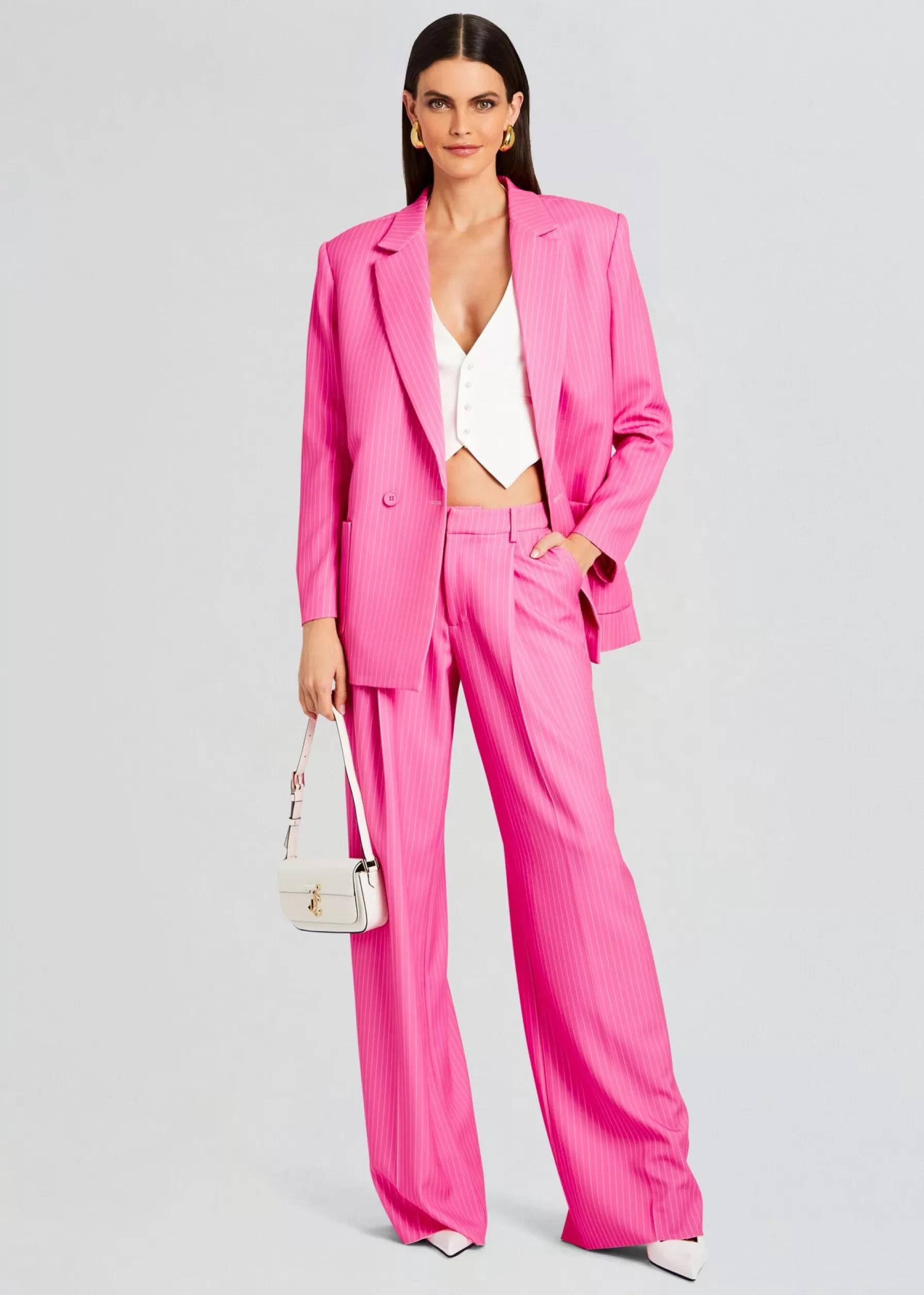 Retrofete Natasha Blazer Pink/White Stripe Store