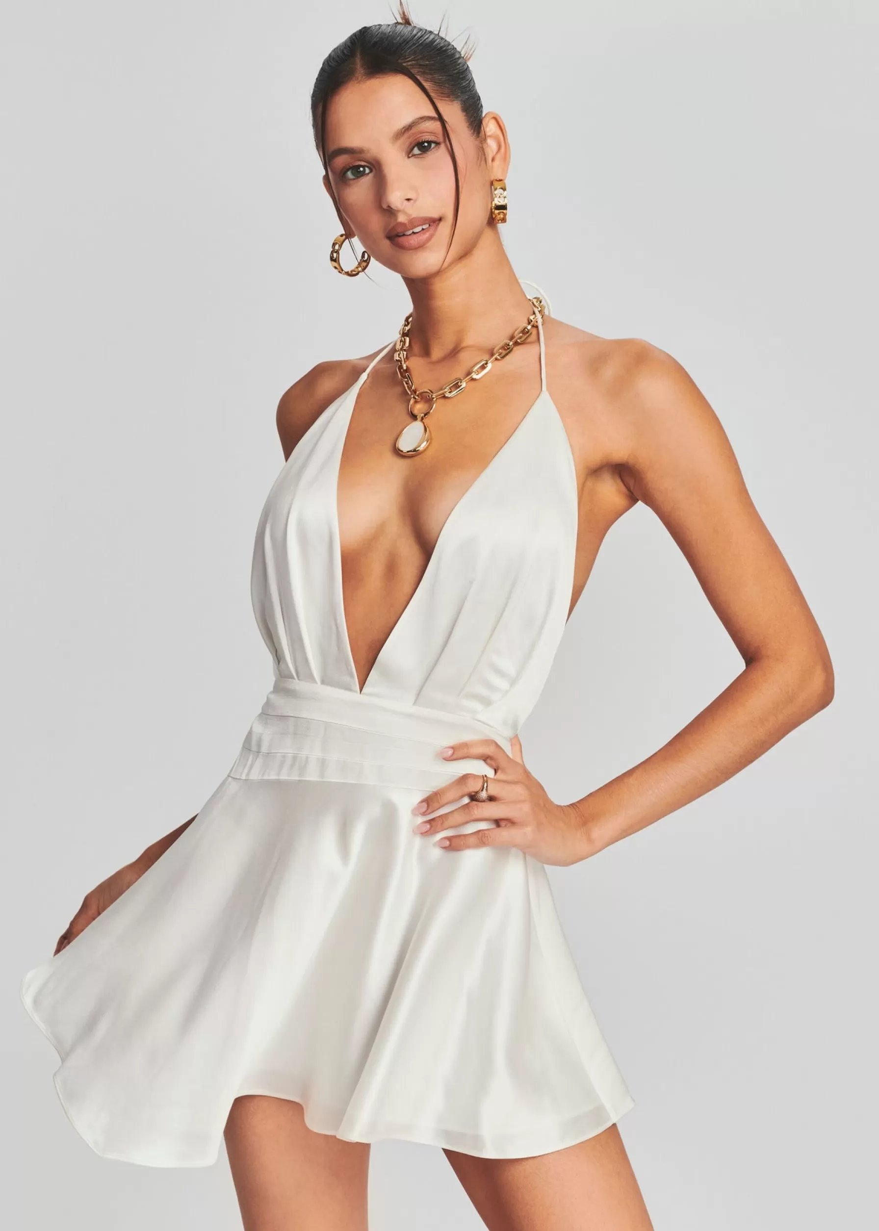 Retrofete Natasha Dress Ivory Online