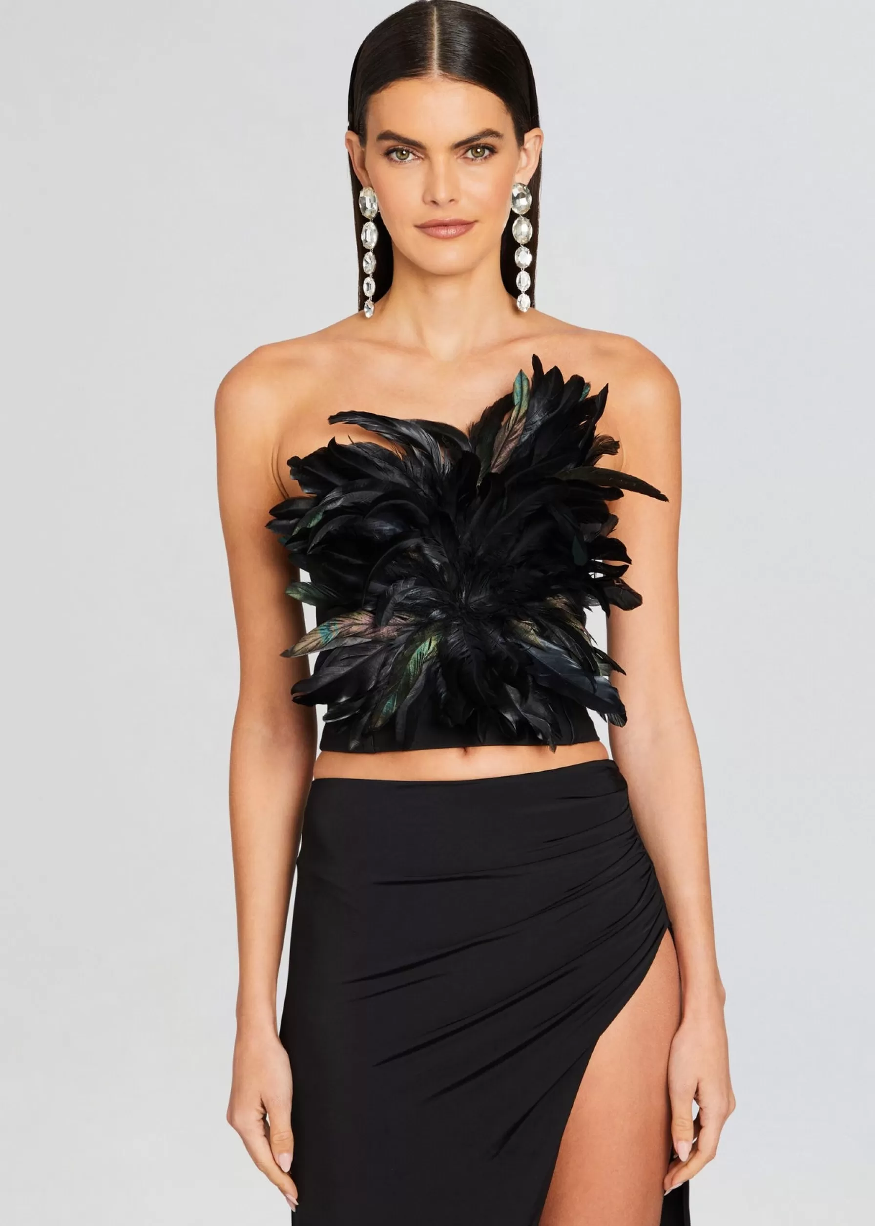 Retrofete Nicki Feather Top Black Cheap