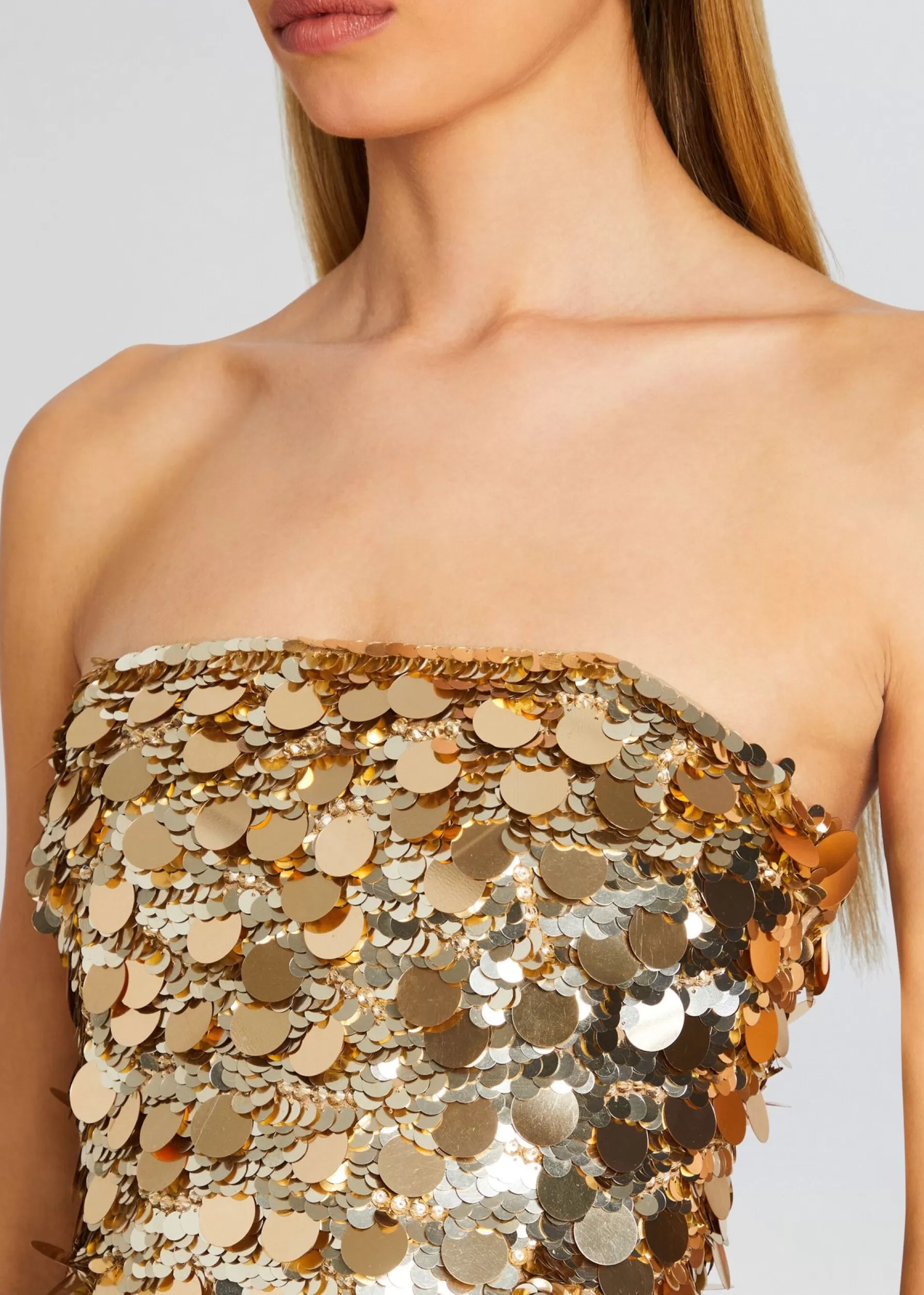 Retrofete Nolia Sequin Embellished Dress Champagne Dust Store