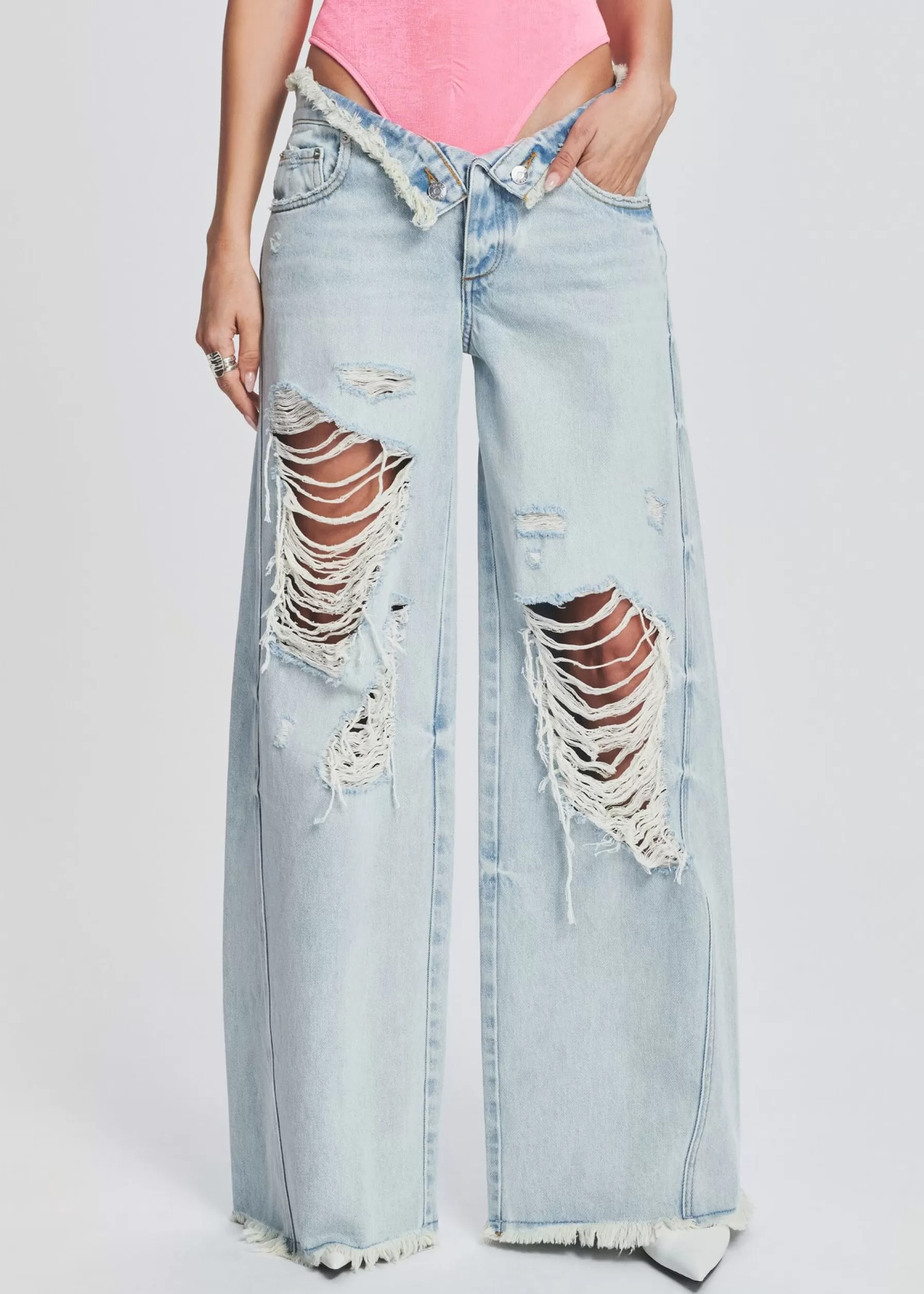 Retrofete Ollie Wide Leg Jean Skylight Outlet