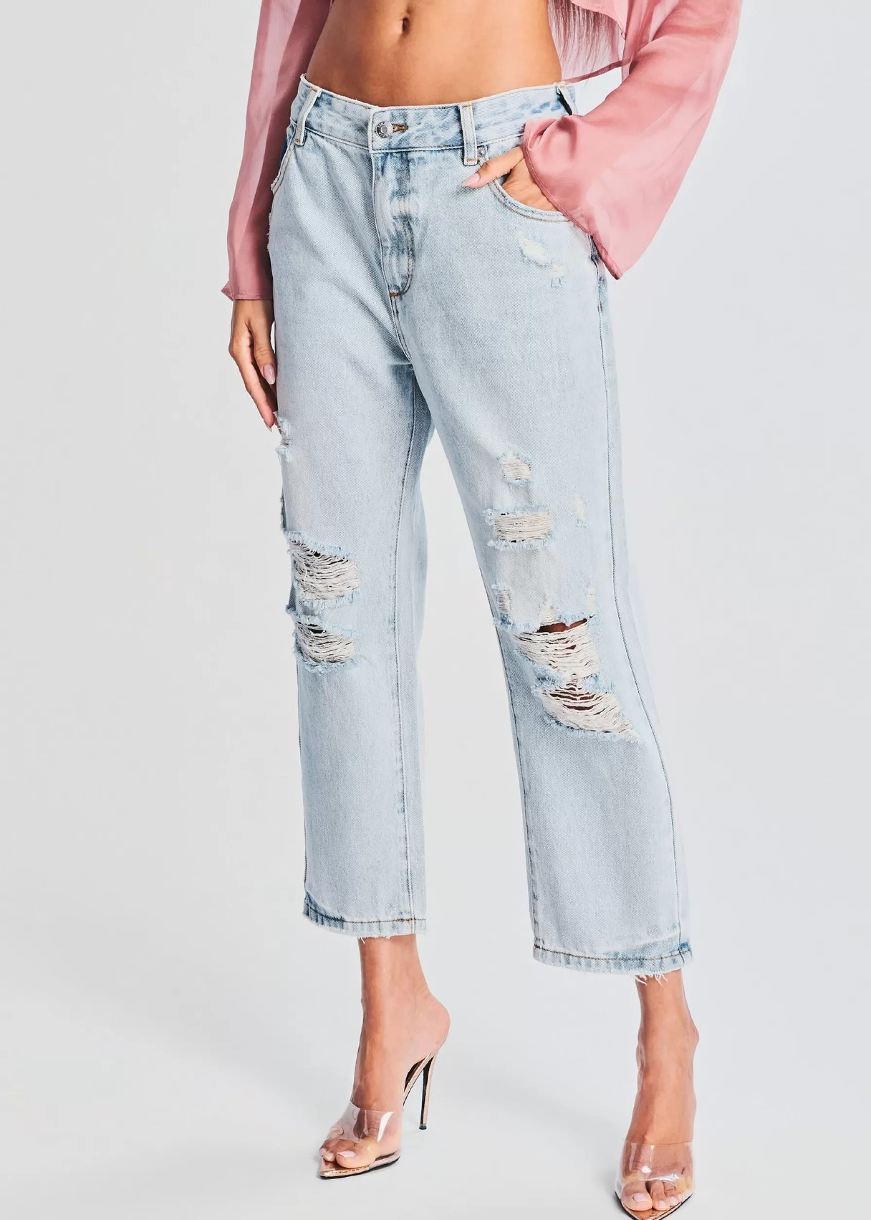 Retrofete Omar Drop Boyfriend Jean Skylight Cheap