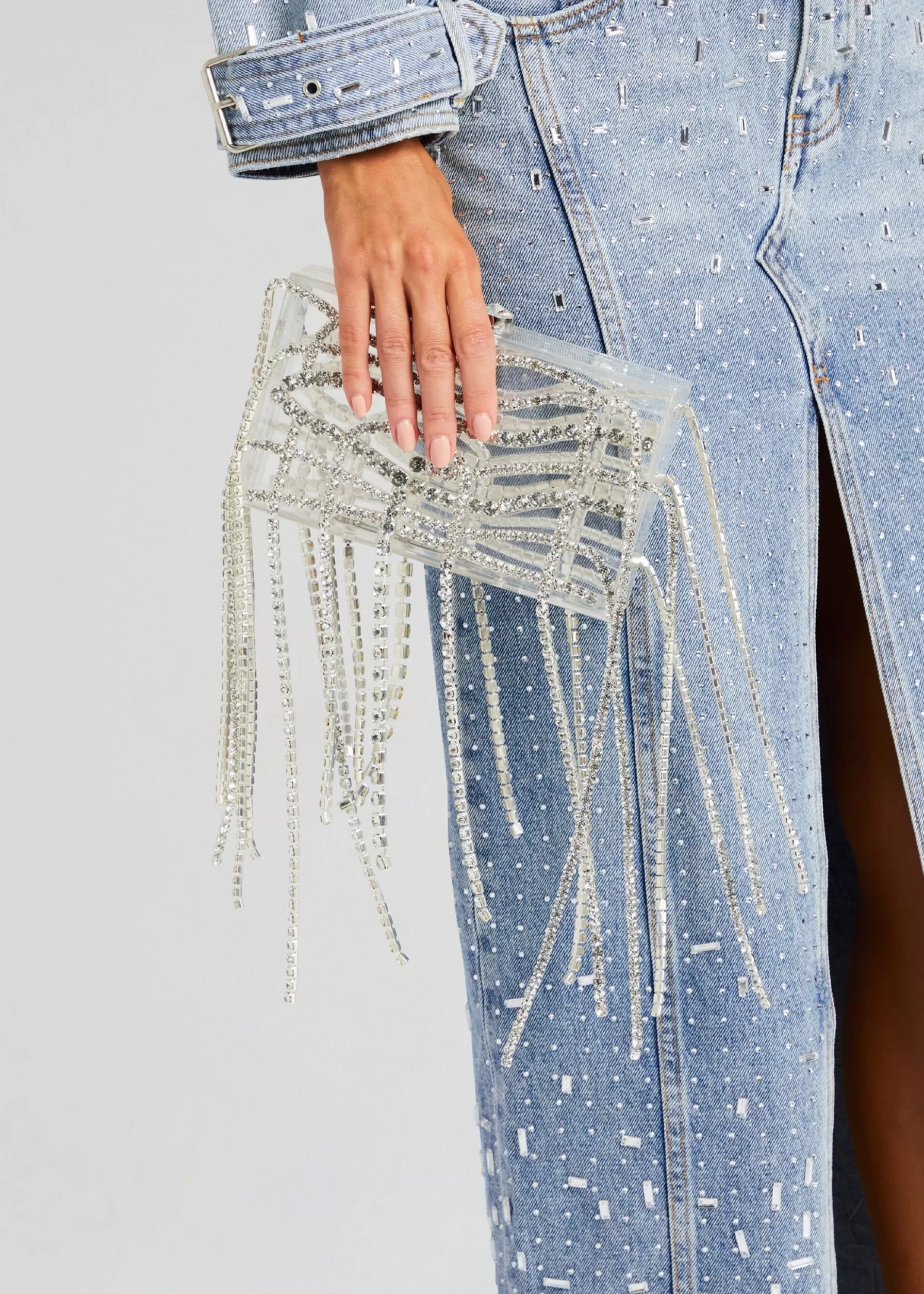 Retrofete Palermo Embellished Denim Skirt Tresca Online